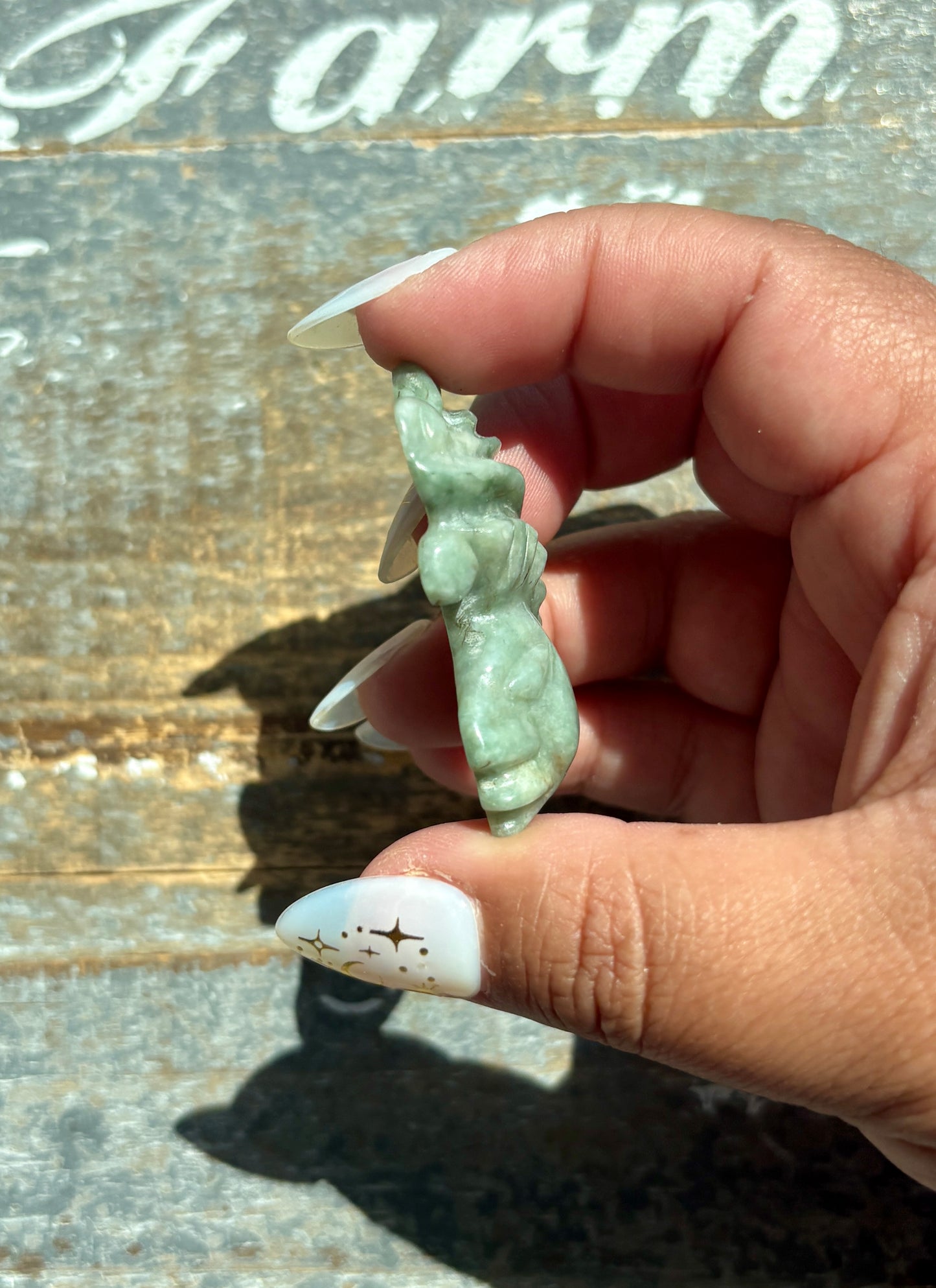 Gorgeous Guatemalan Jade Mayan Face Pendant