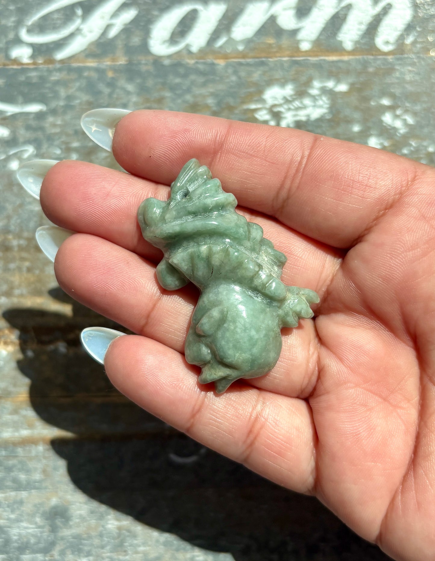 Gorgeous Guatemalan Jade Mayan Face Pendant