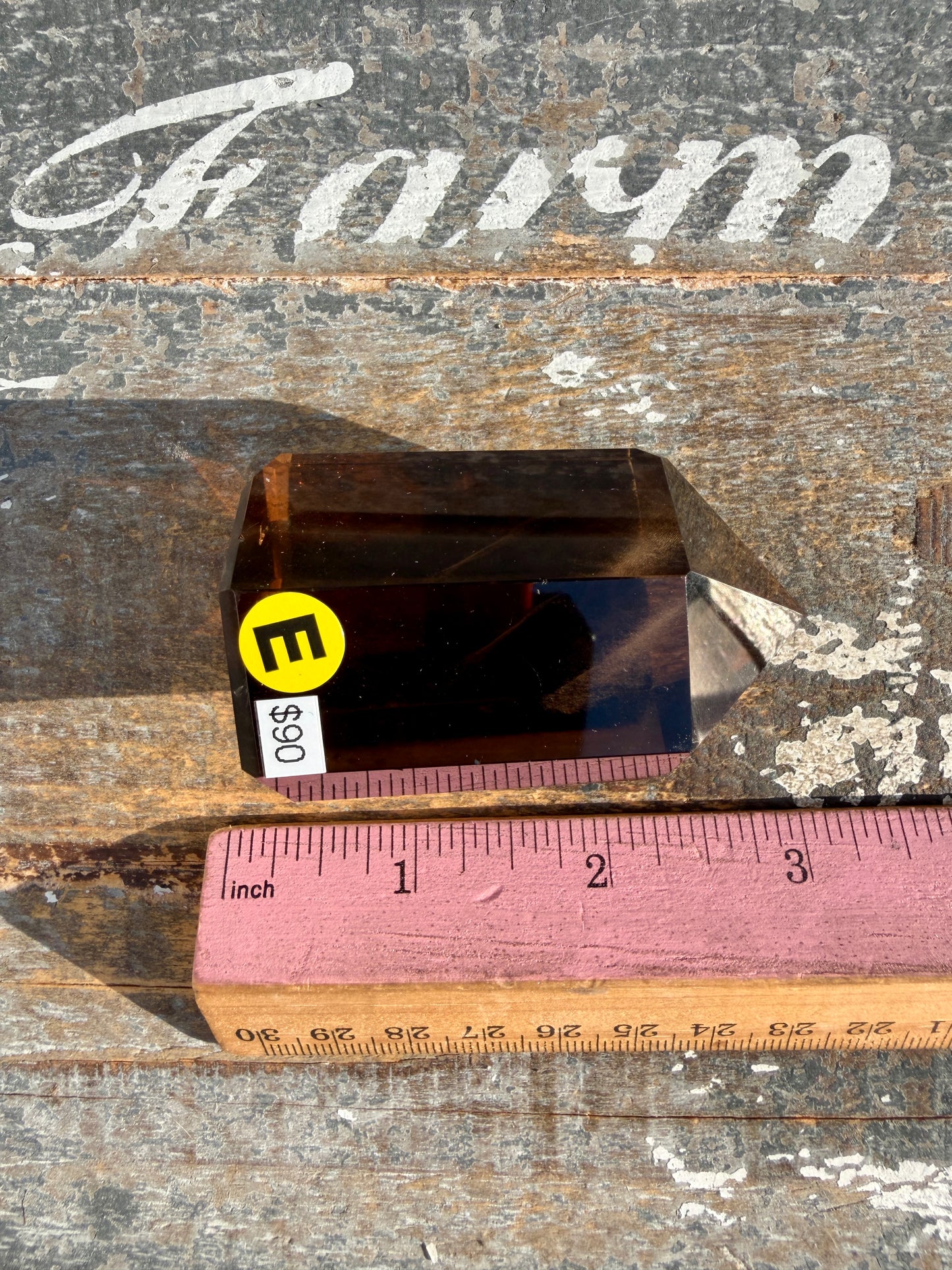 Super Clear Dark Smokey Quartz Tower | Brazil | Opt E