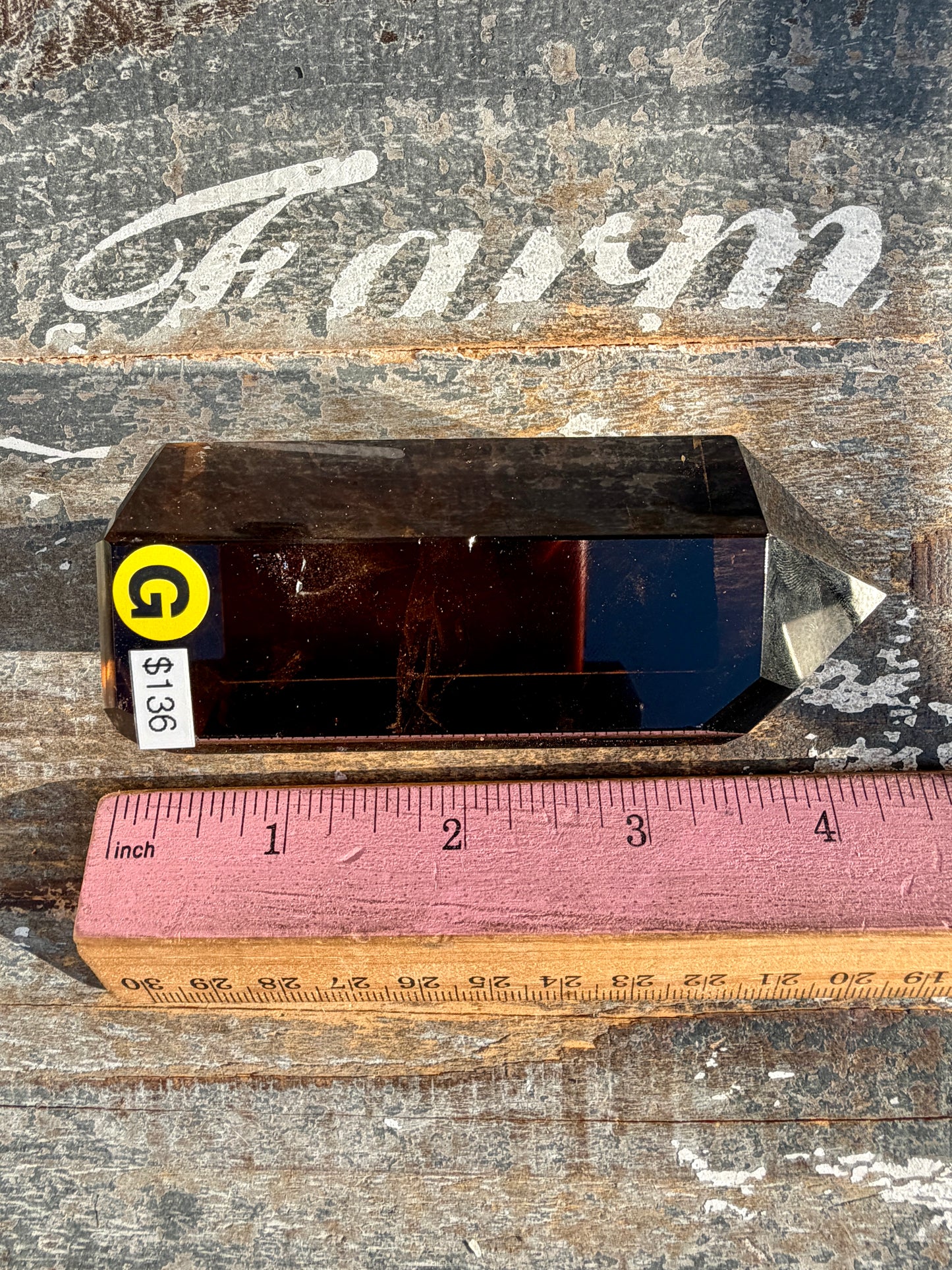 Super Clear Dark Smokey Quartz Tower | Brazil | Opt G