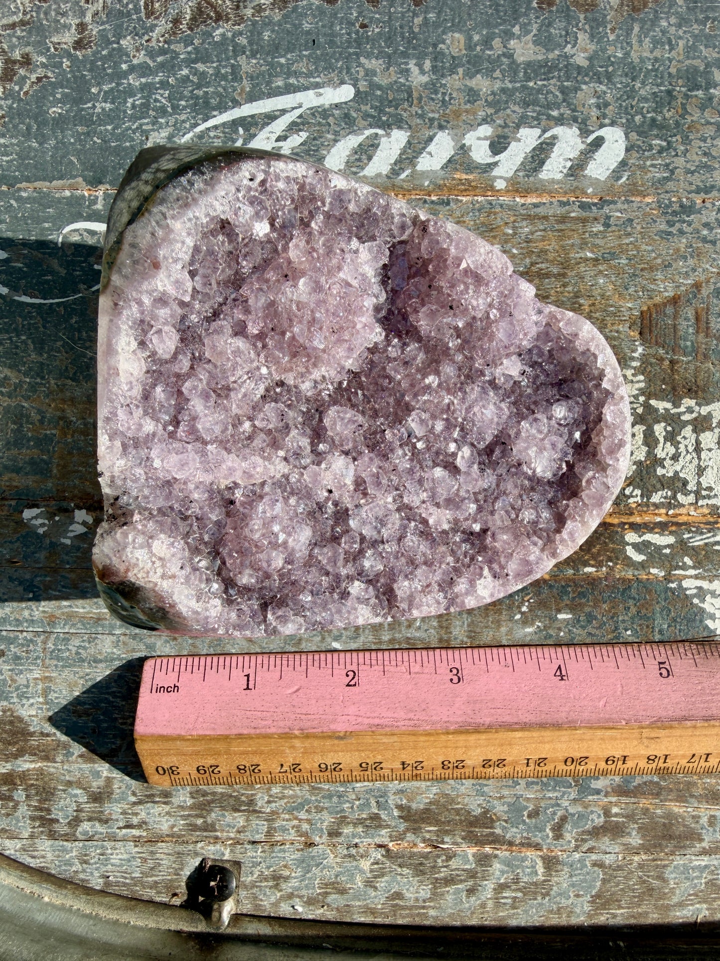 Gorgeous Amethyst Cut Base | Brazil | Opt 74
