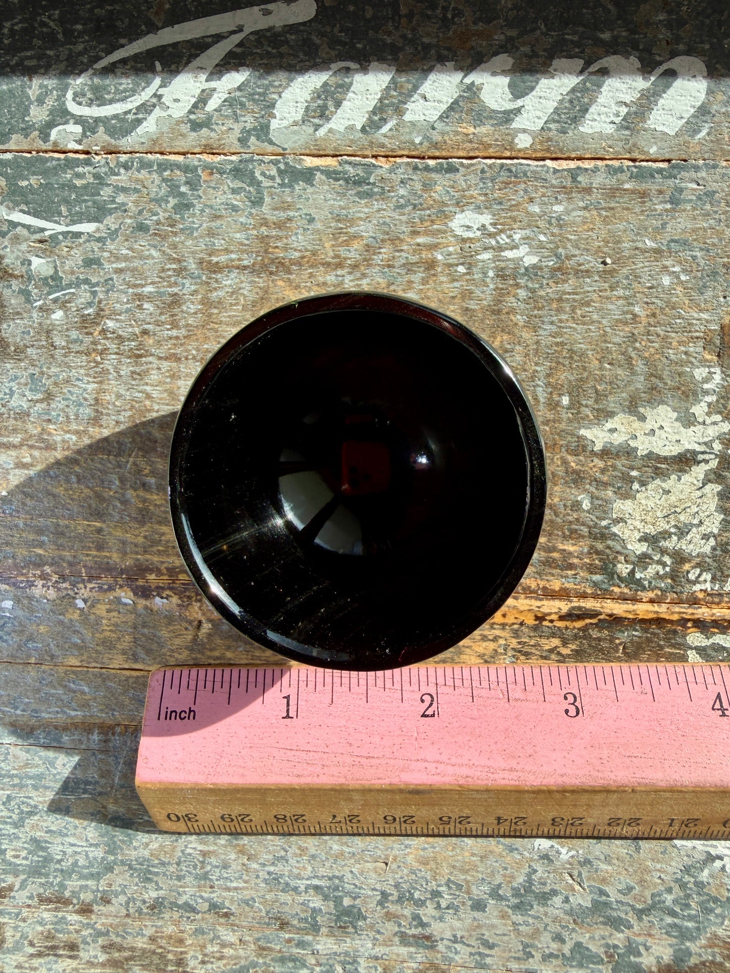 Spooky Midnight Lace Obsidian Mini Bowl | Opt O