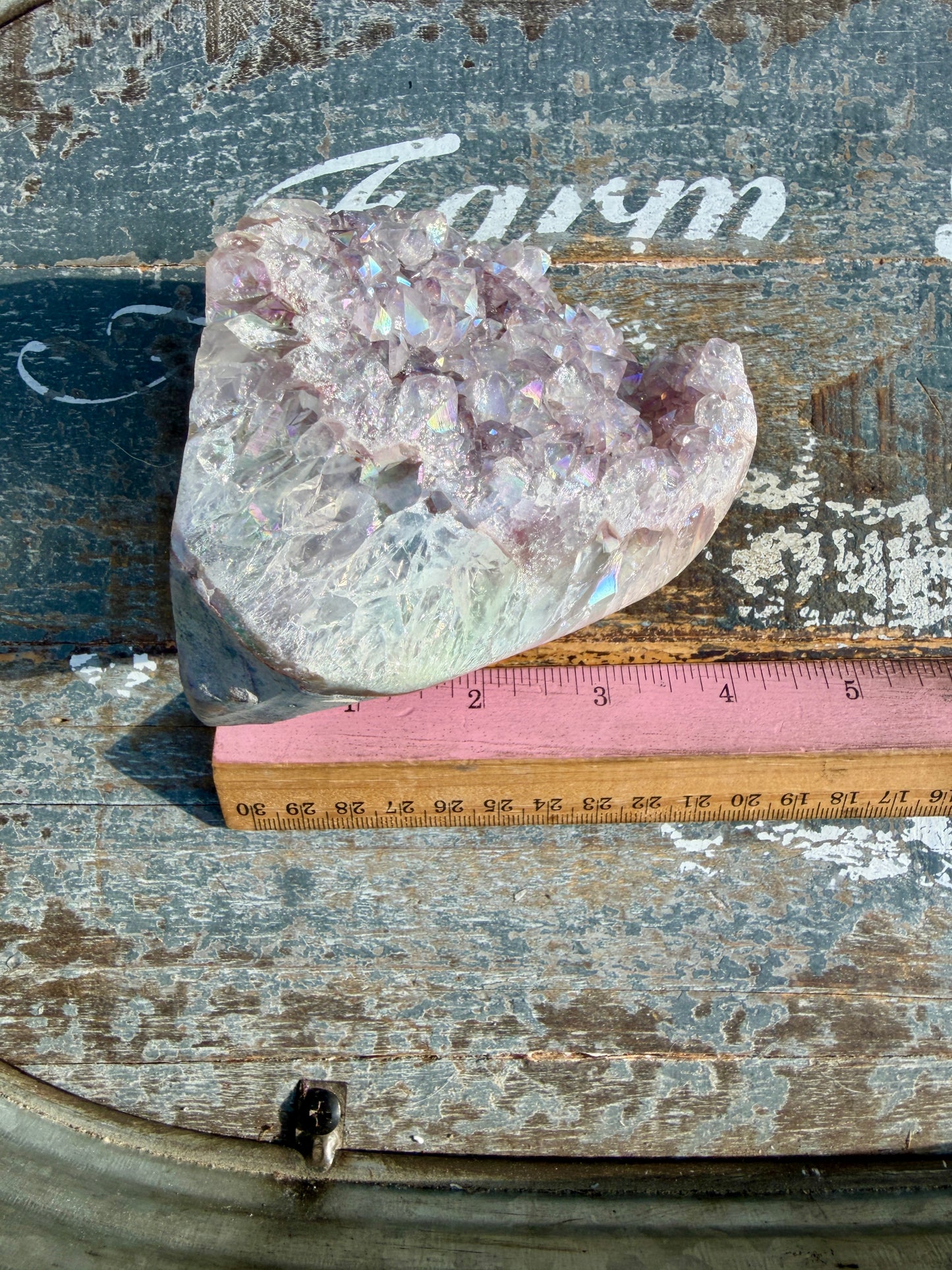 Gorgeous AURA Amethyst Cut Base | Brazil | Opt 77