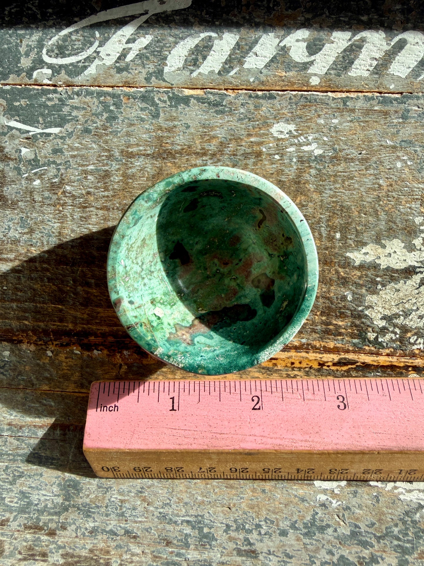 Gorgeous Unicorn Jasper Mini Bowl from India | Opt H