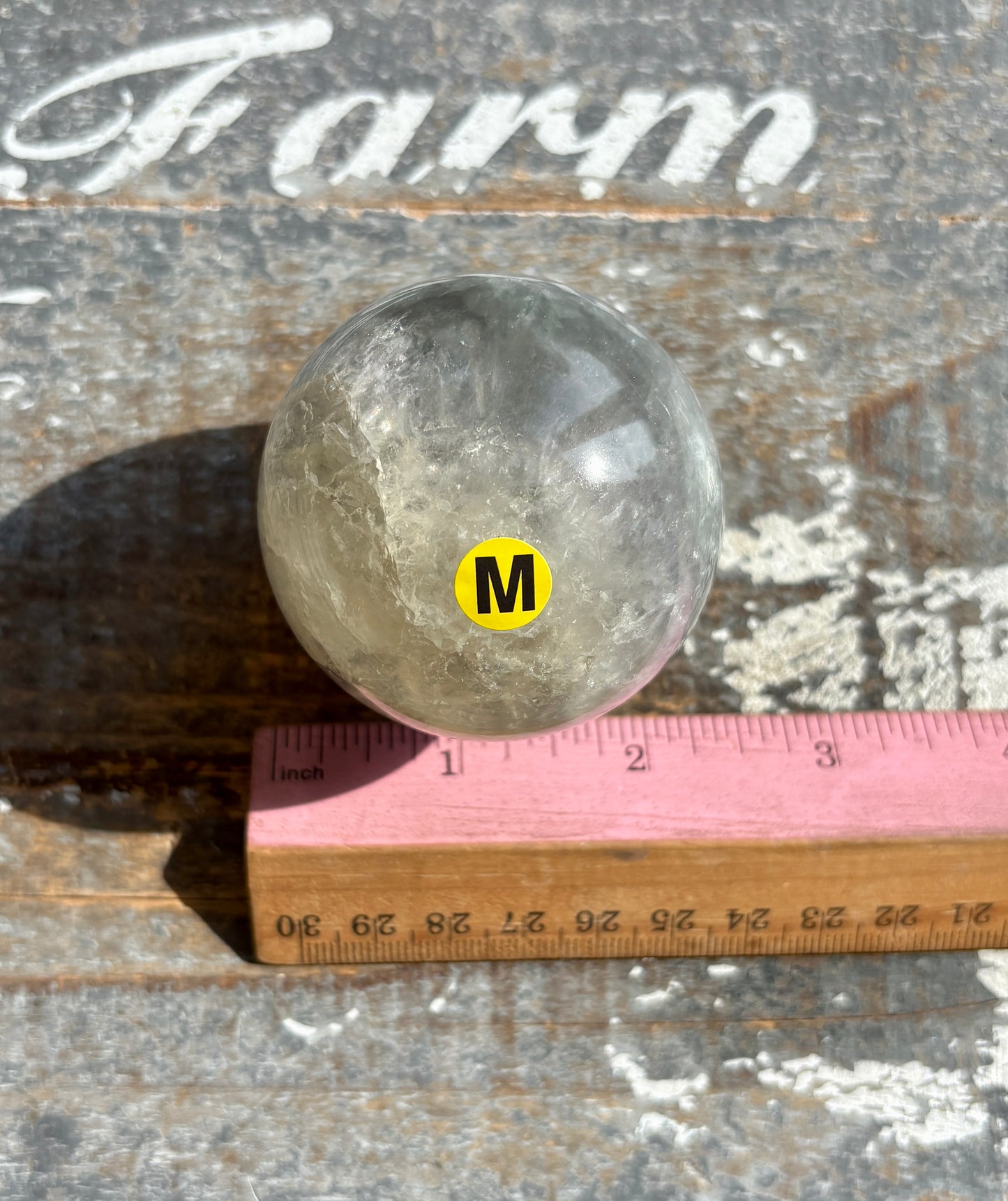 Gorgeous Mint Candy Fluorite Sphere | Opt M