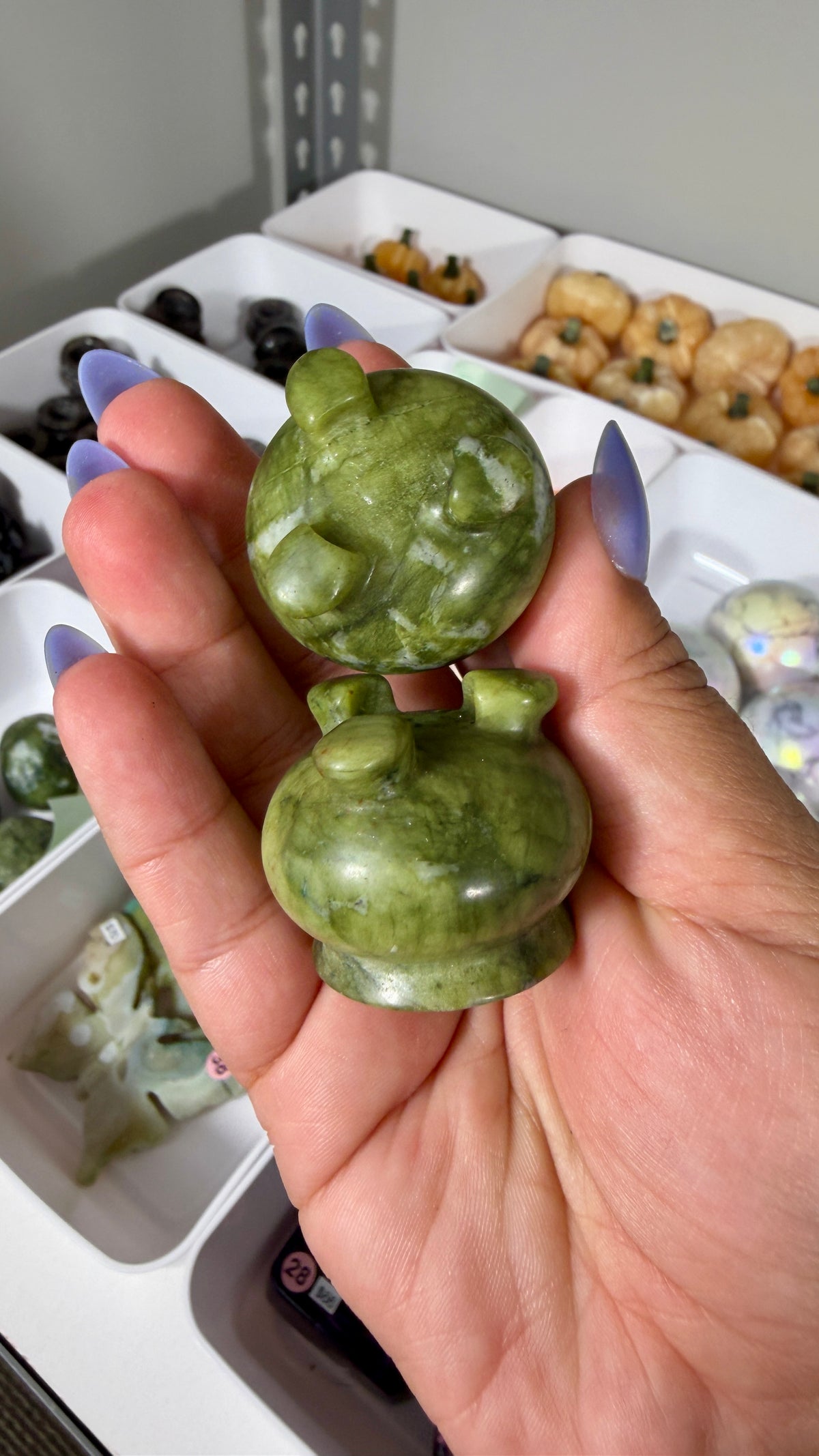One (1) Mini Serpentine Cauldron