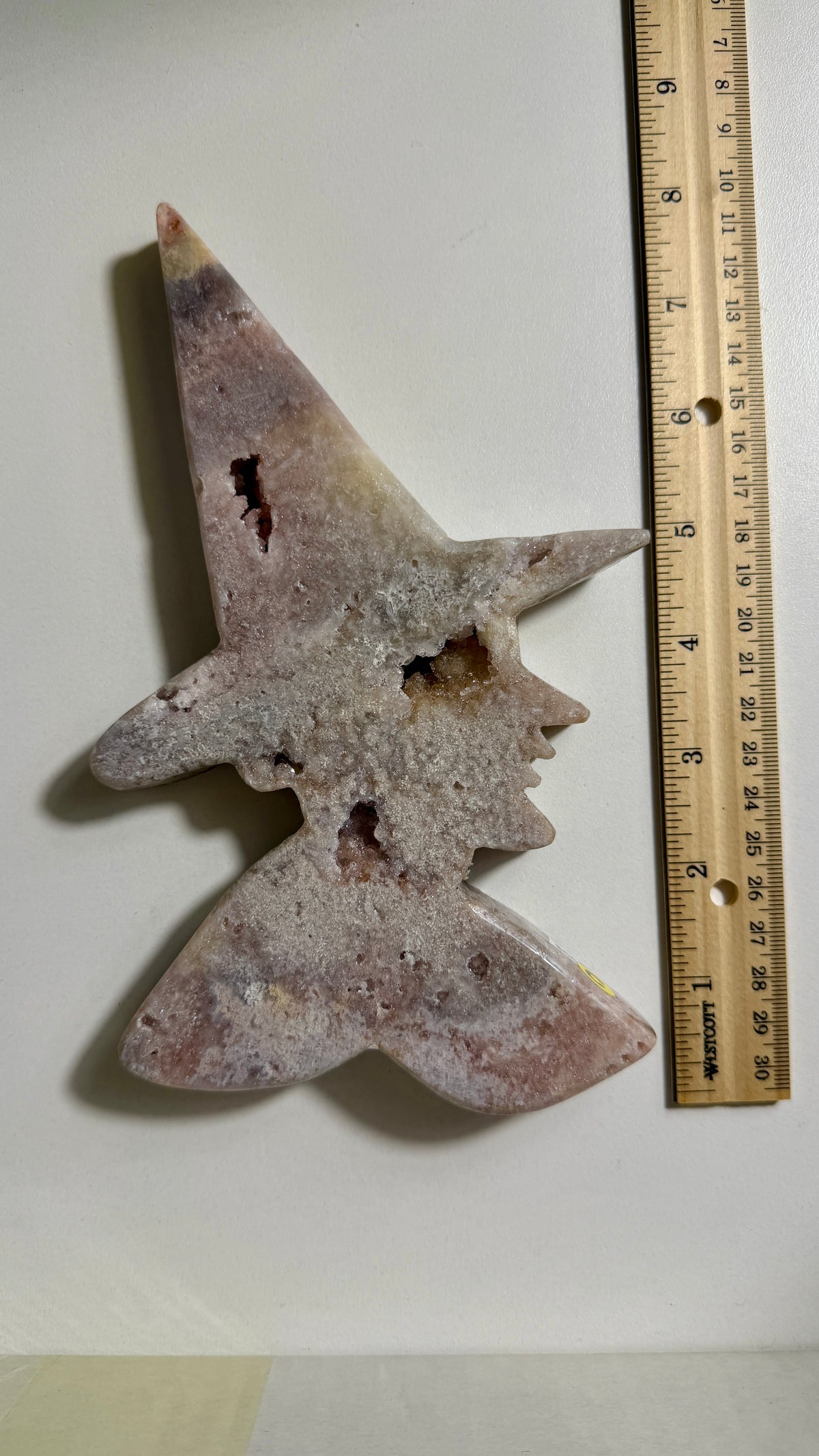 Pink Amethyst Witch Head | Brazil | Opt C