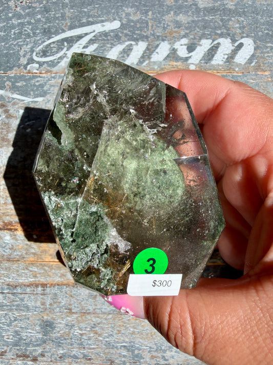 Gorgeous Himalayan Quartz with Rutile | India | Opt 3