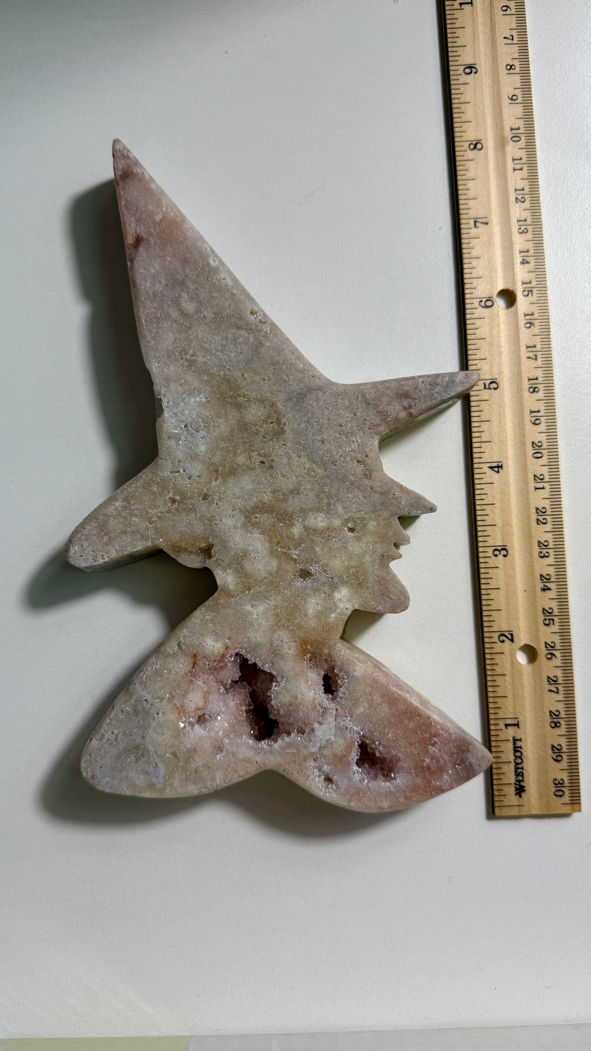 Pink Amethyst Witch Head | Brazil | Opt B