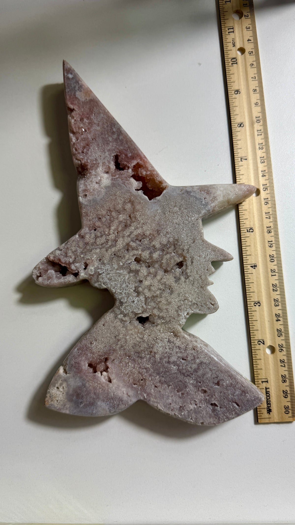 Pink Amethyst Witch Head | Brazil | Opt G