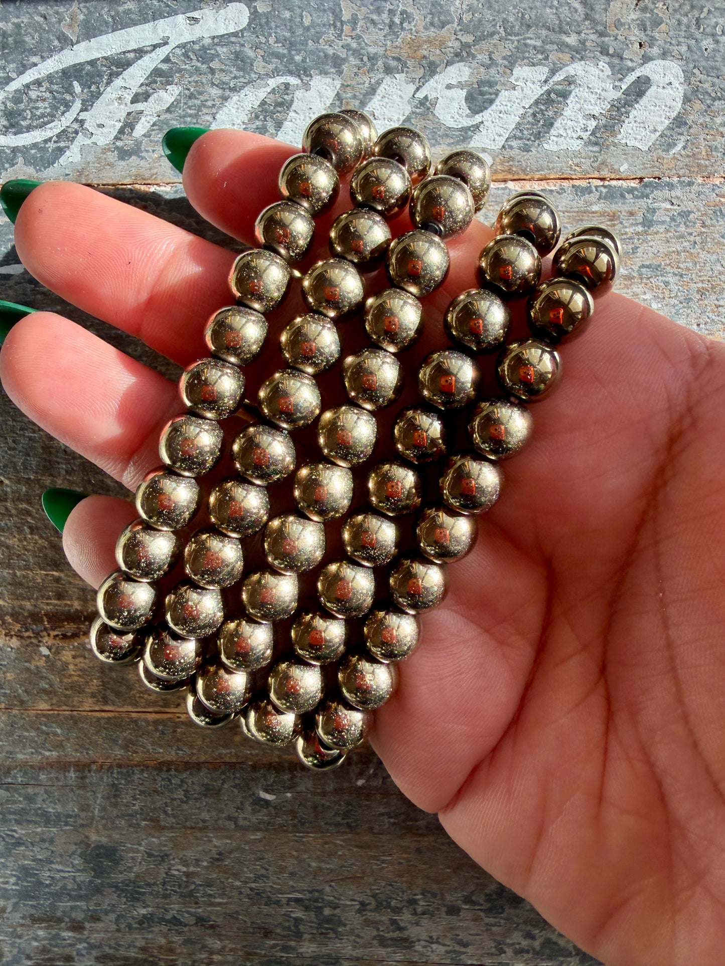 One (1) Hematite Bracelet | Wrist Size: 6.5-6.75" | 8MM