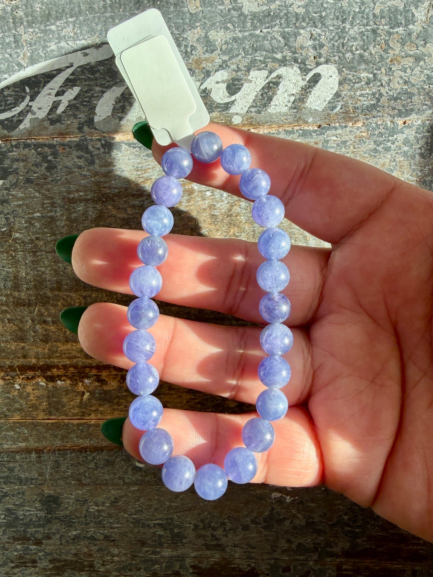 Gorgeous Tanzanite Bracelet | Opt D | Wrist Size: 6.5 | 8mm