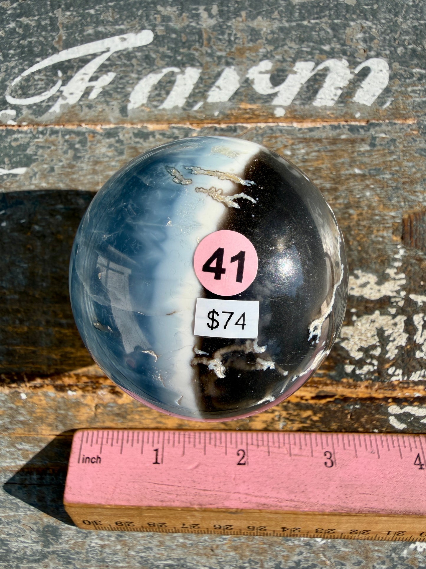 Gorgeous Blue Opal Sphere | India | Opt 41