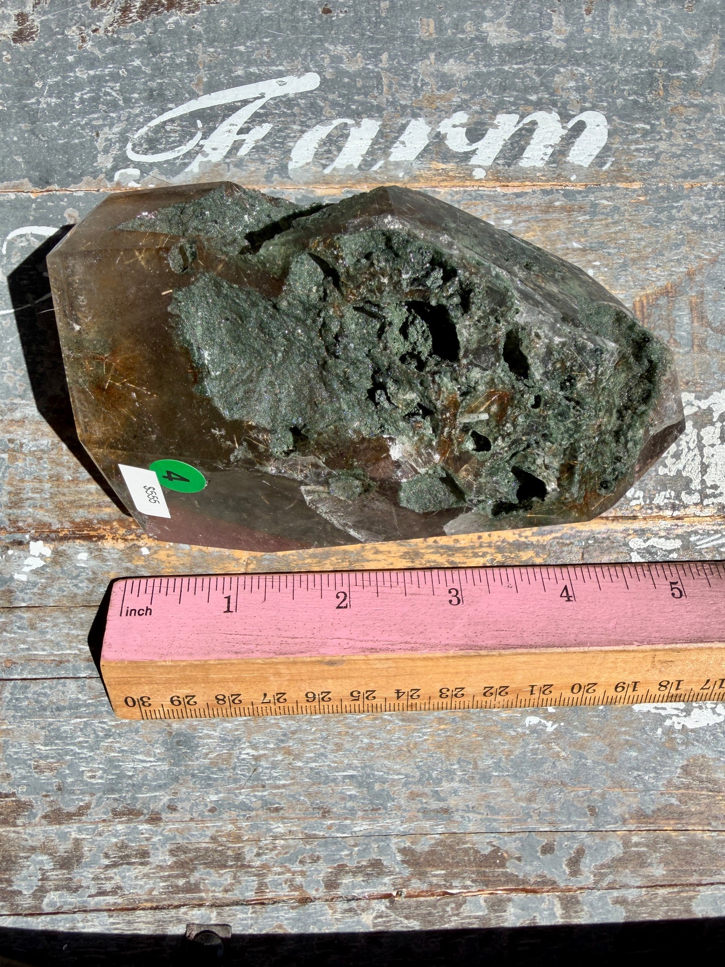 Gorgeous Himalayan Quartz with Chlorite & Rutile | India | Opt 4