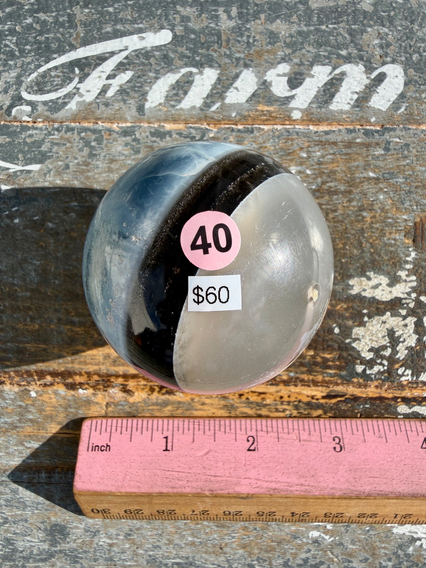 Gorgeous Blue Opal Sphere | India | Opt 40