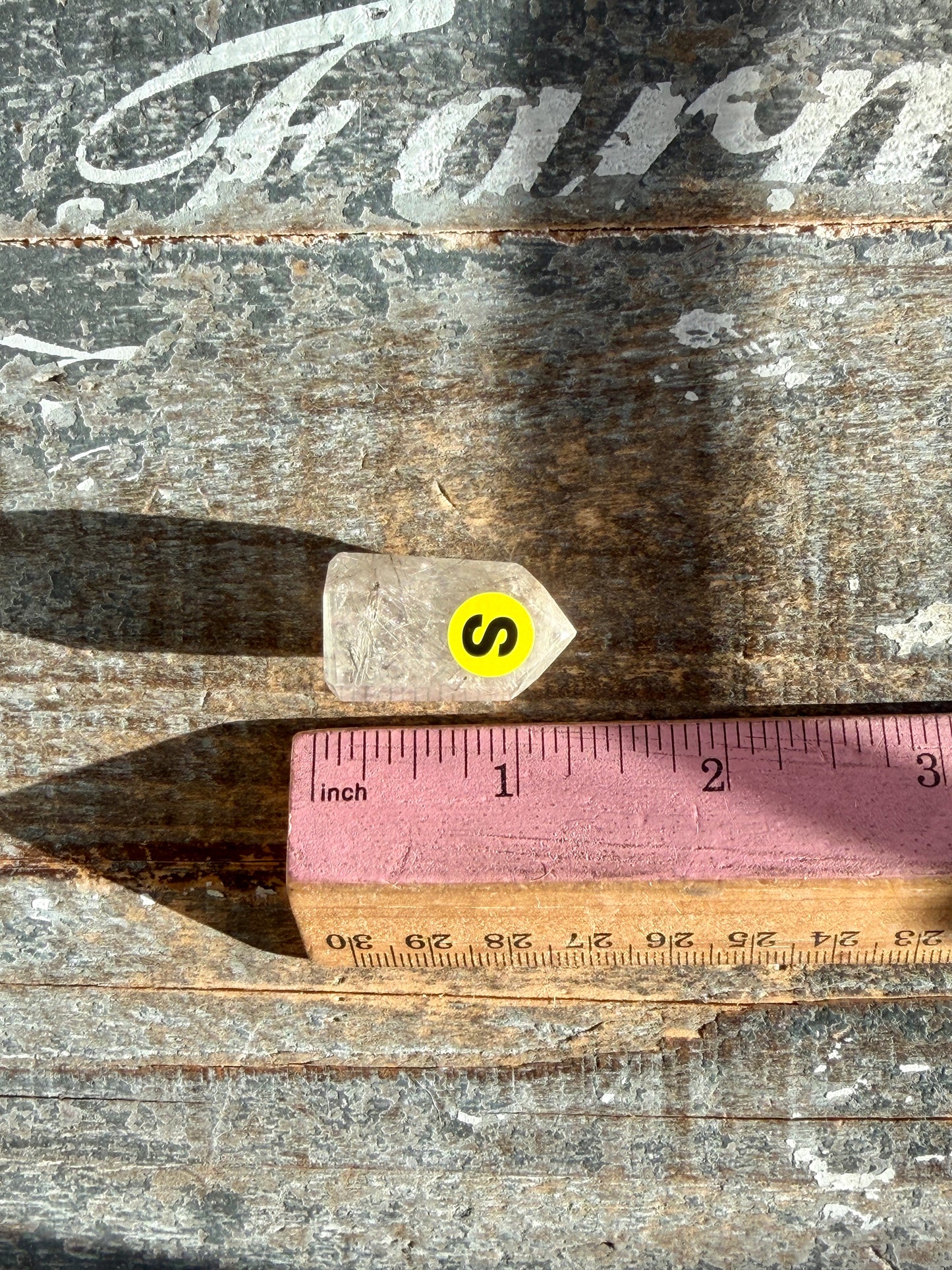 Mini Rutile in Quartz Tower | Opt S | Brazil