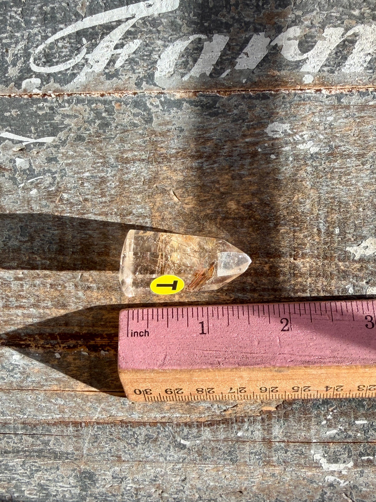 Mini Rutile in Quartz Tower | Opt T | Brazil