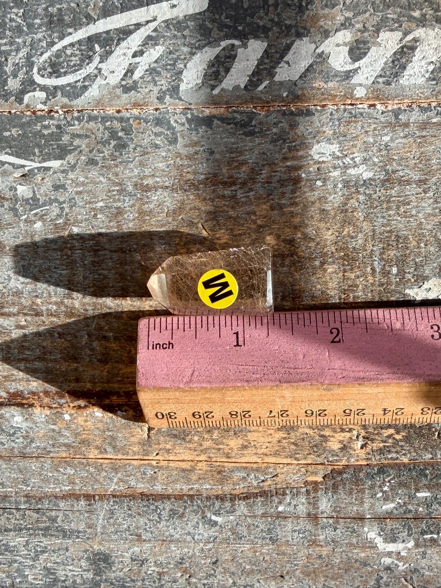 Mini Rutile in Quartz Tower | Opt M | Brazil