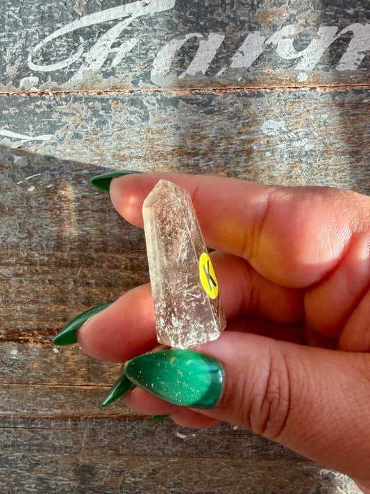 Mini Rutile in Quartz Tower | Opt K | Brazil