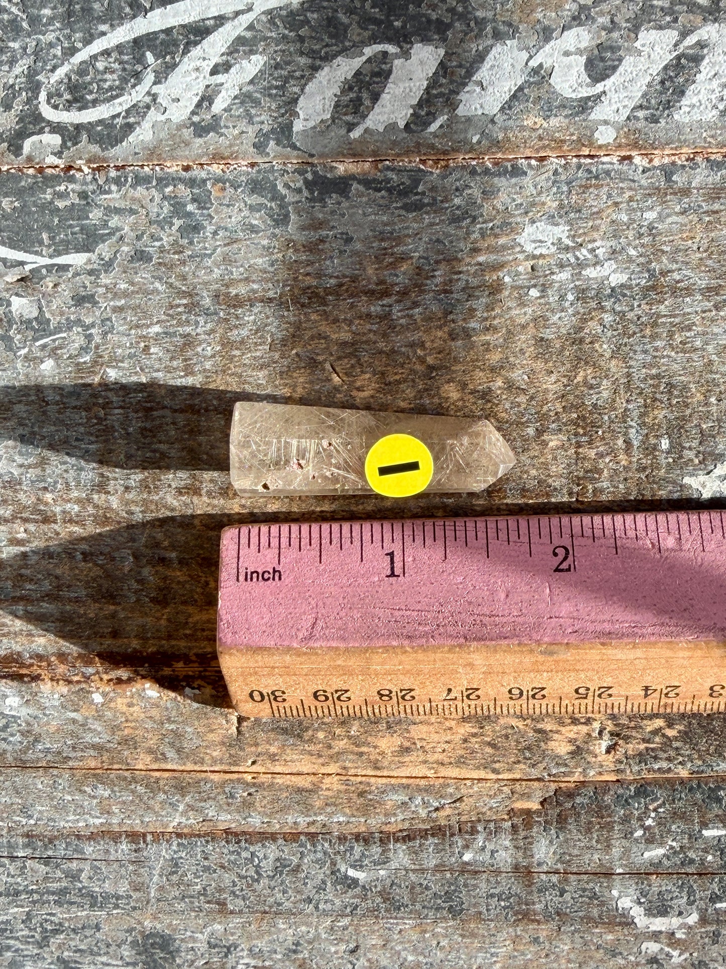 Mini Rutile in Quartz Tower | Opt I | Brazil