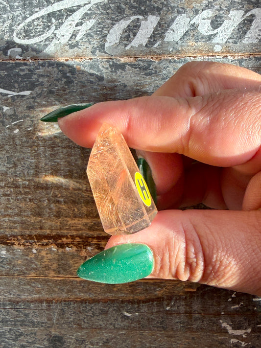 Mini Rutile in Quartz Tower | Opt H | Brazil