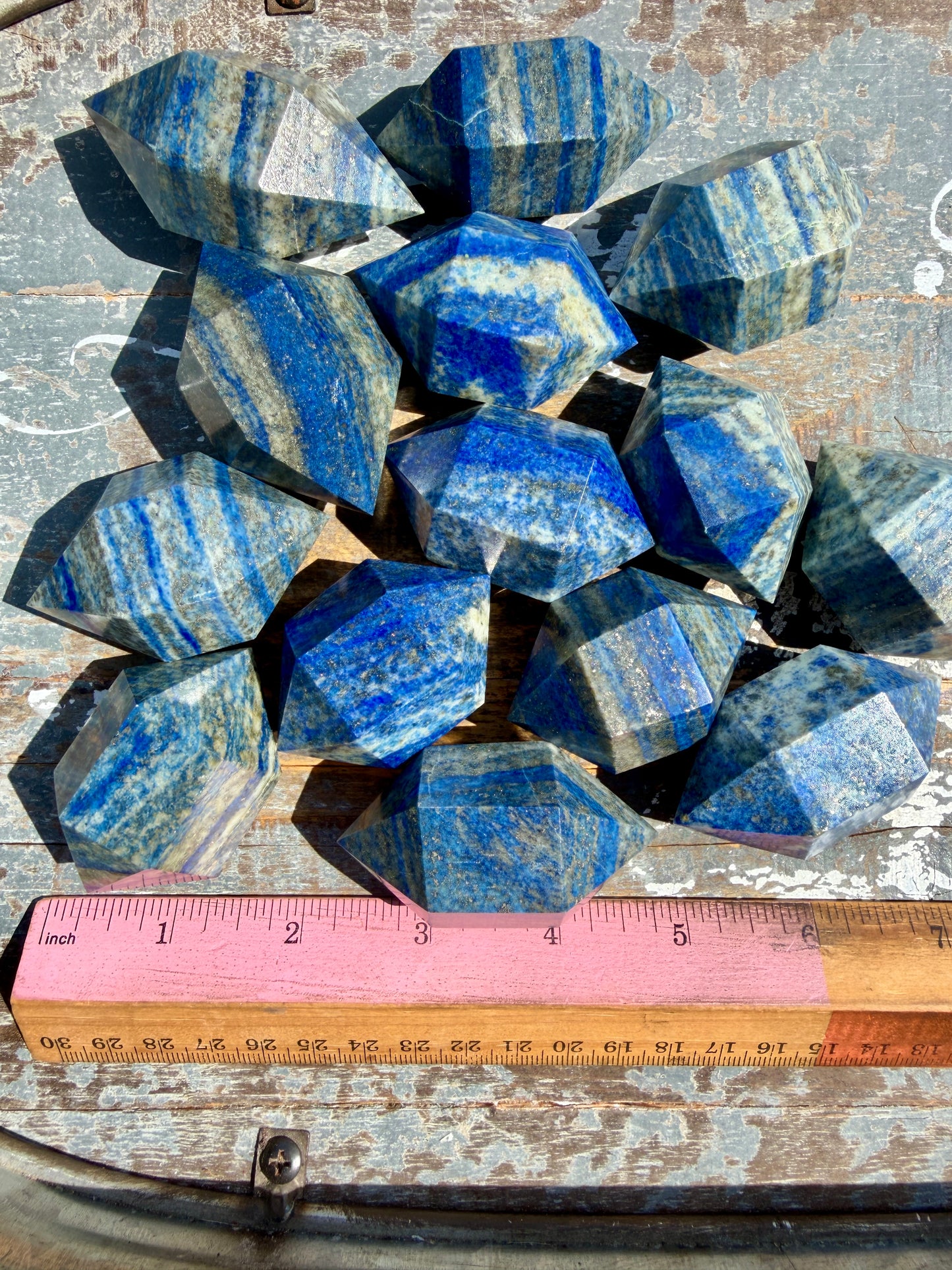 One (1) Lapis Lazuli Mini Chunky Wand | Intuitively Chosen