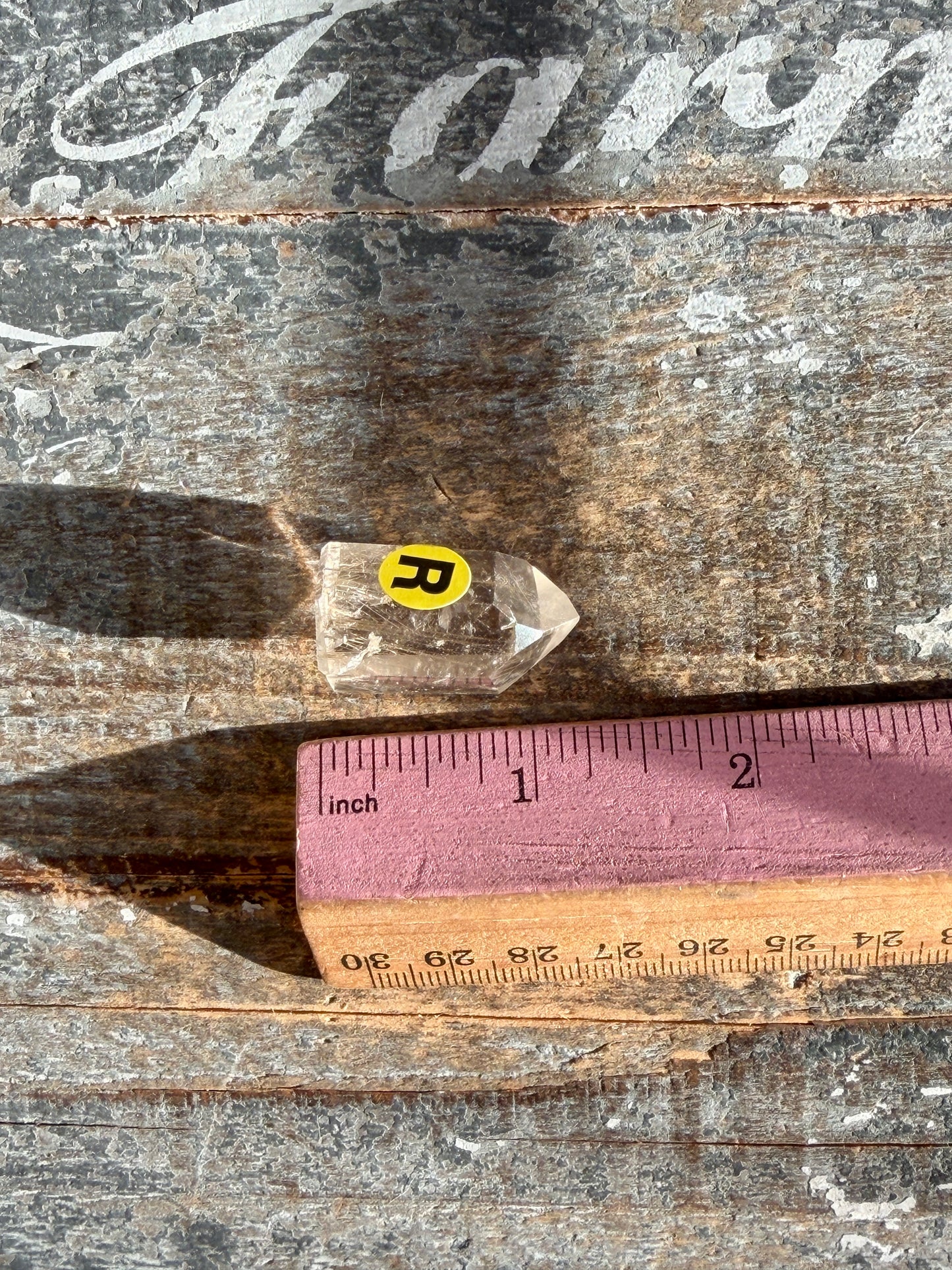 Mini Rutile in Quartz Tower | Opt R | Brazil