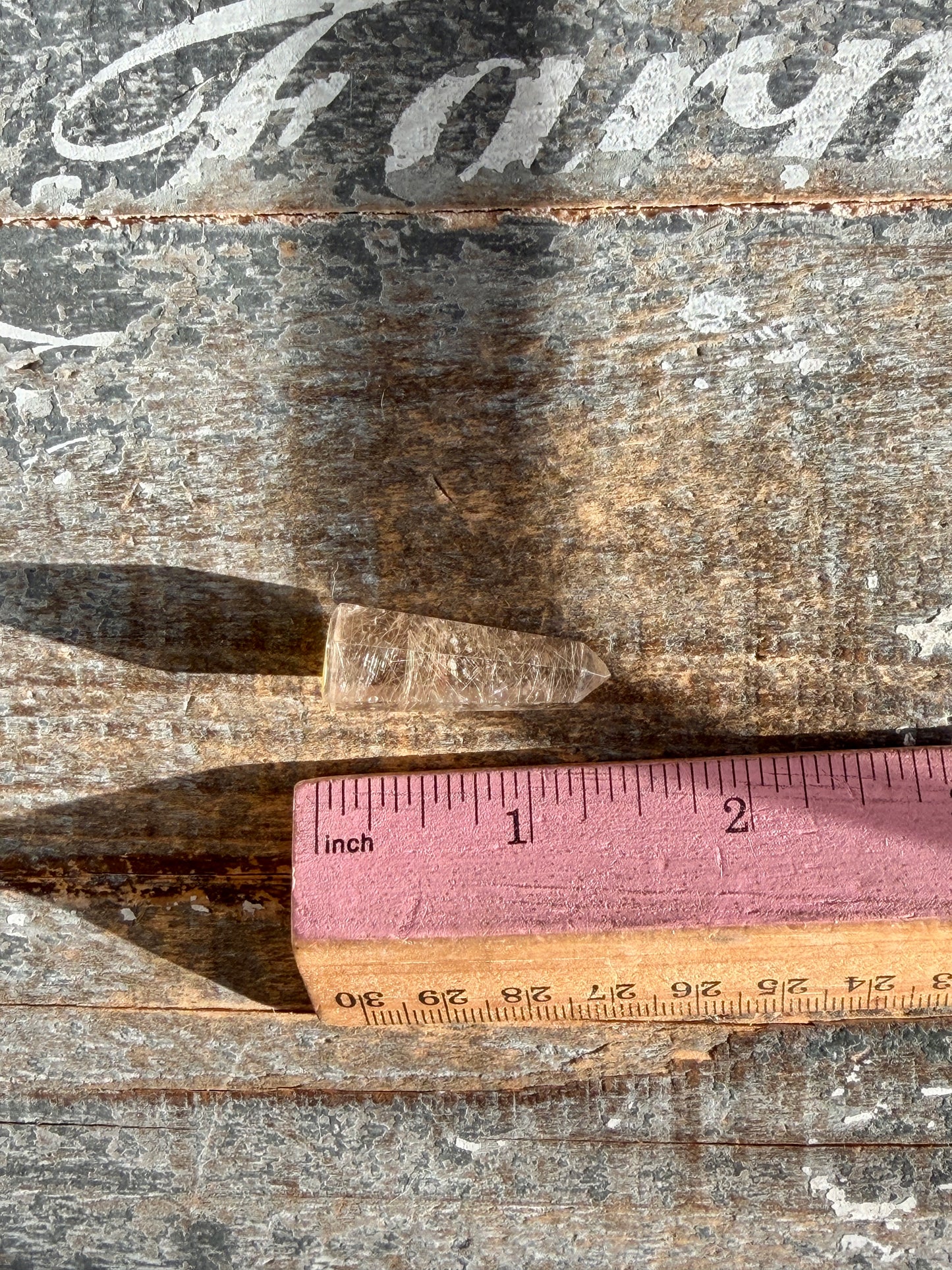 Mini Rutile in Quartz Tower | Opt B | Brazil