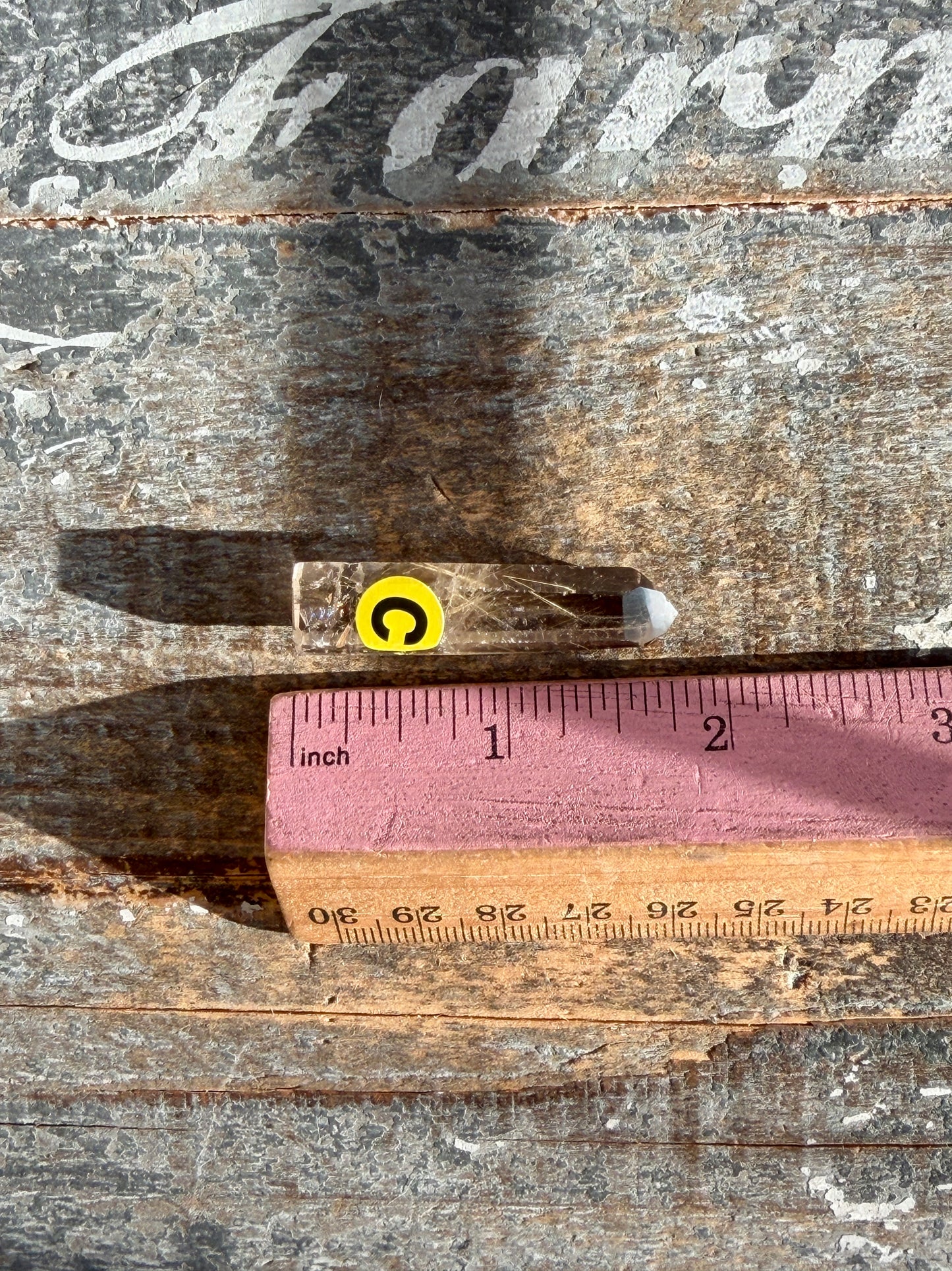 Mini Rutile in Quartz Tower | Opt C | Brazil