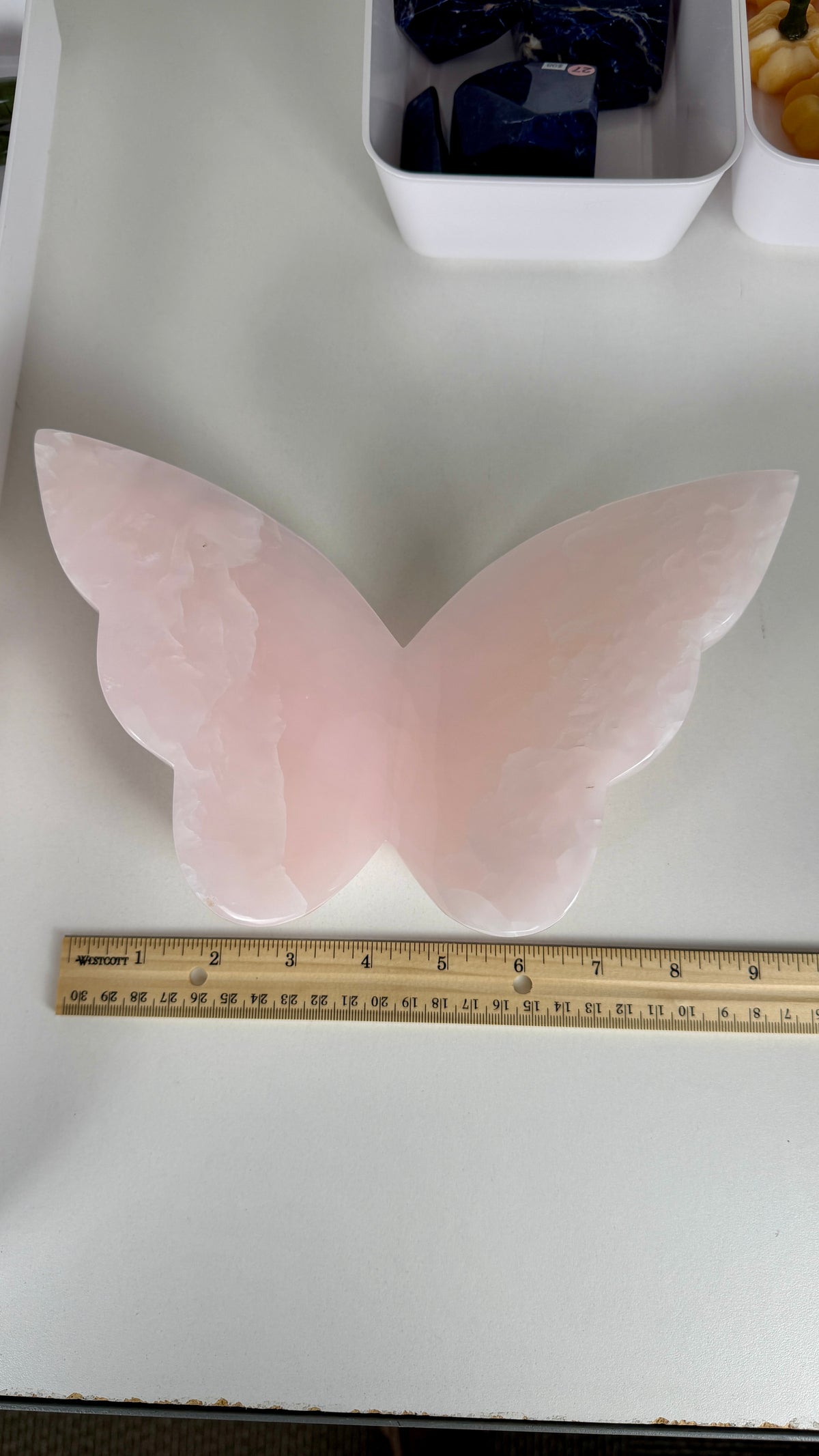 Gorgeous XL Smokey Pink Mango 3D Butterfly (UV Reactive) | Opt 66