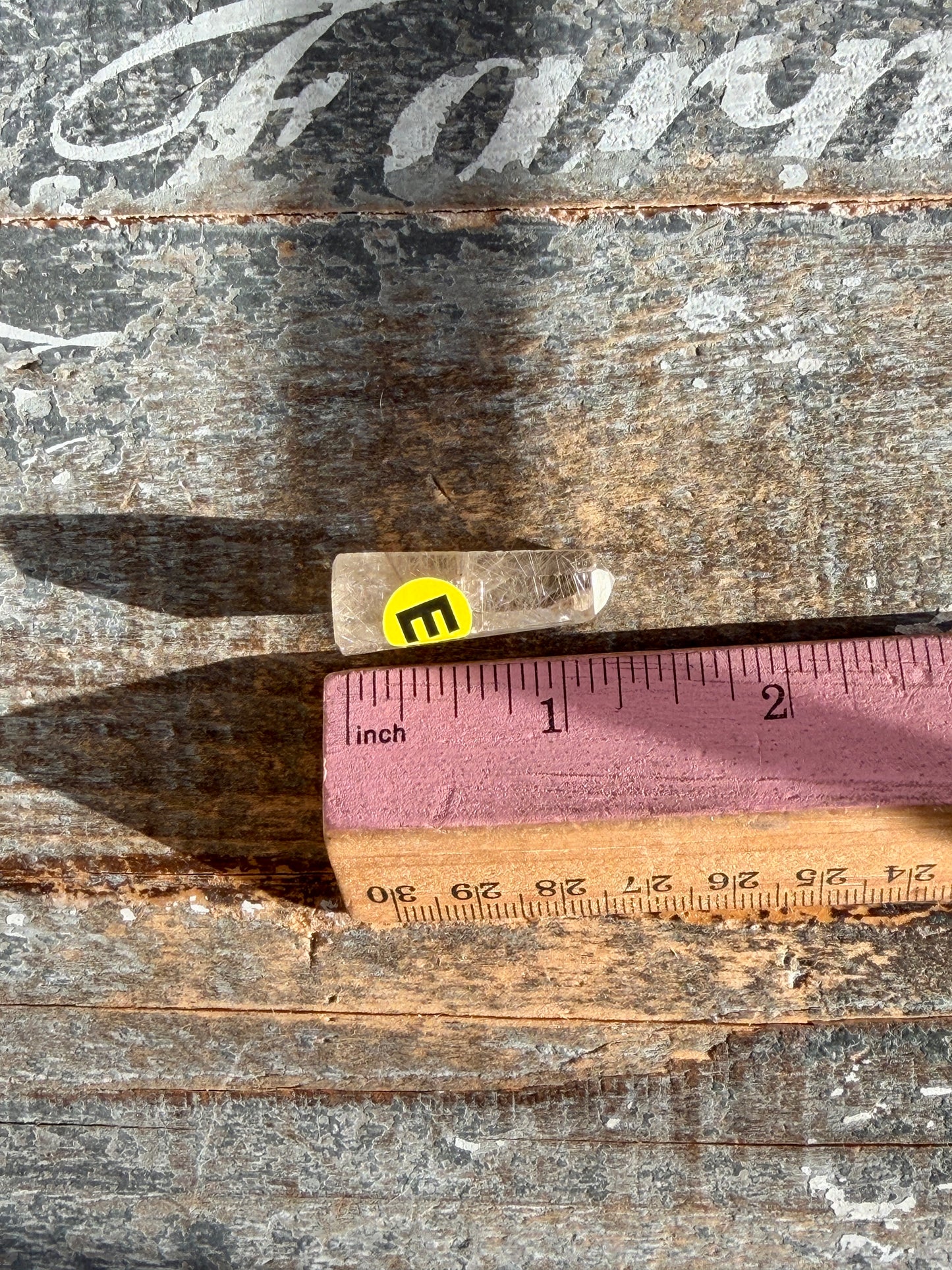 Mini Rutile in Quartz Tower | Opt E | Brazil