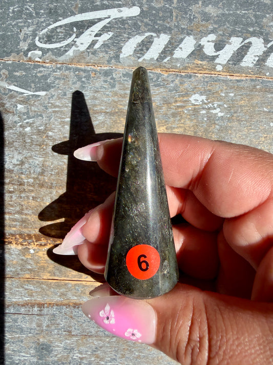 Gorgeous Labradorite Ring Holder | Opt 6