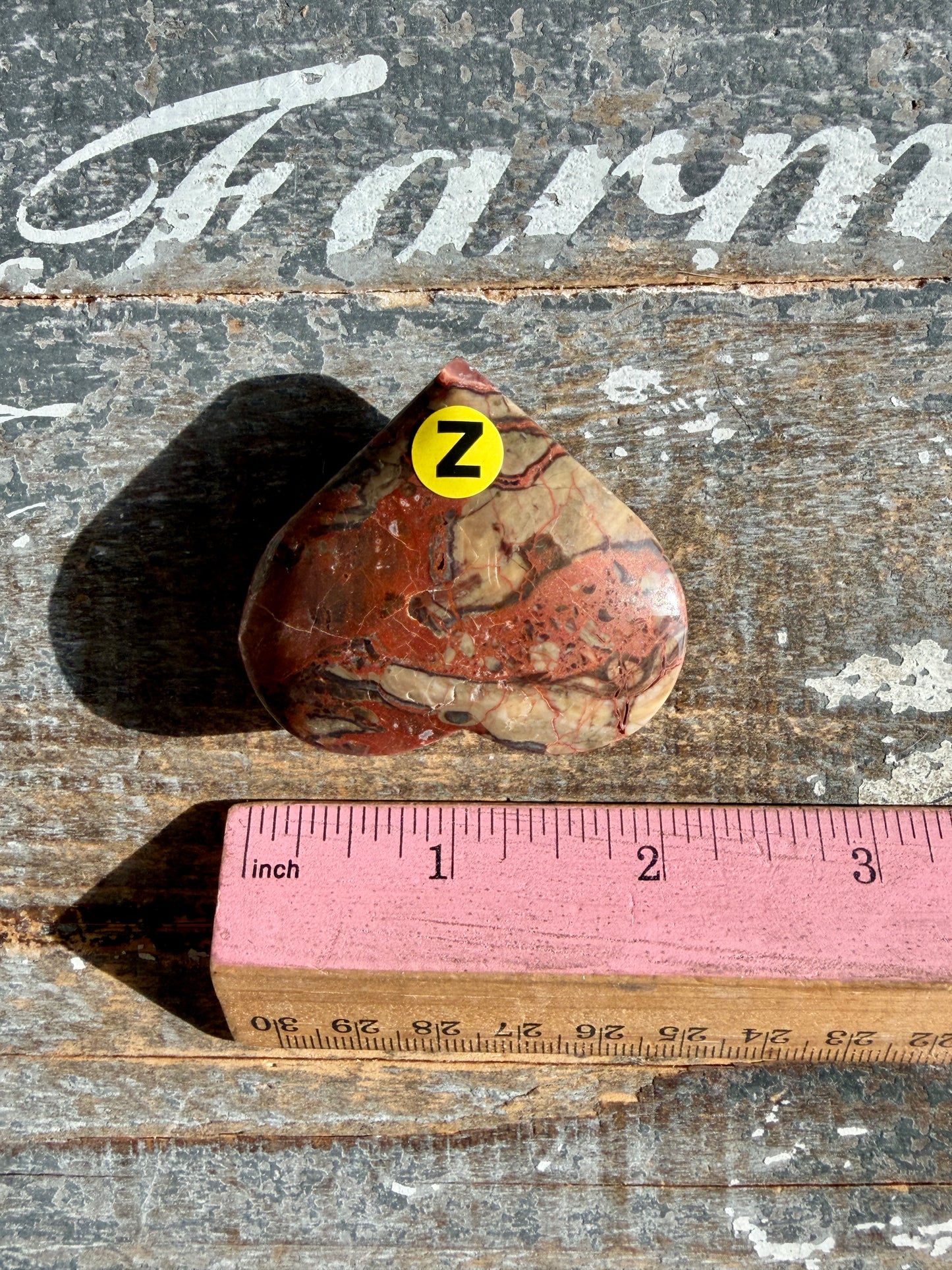 Unique Money Agate Heart | Opt Z