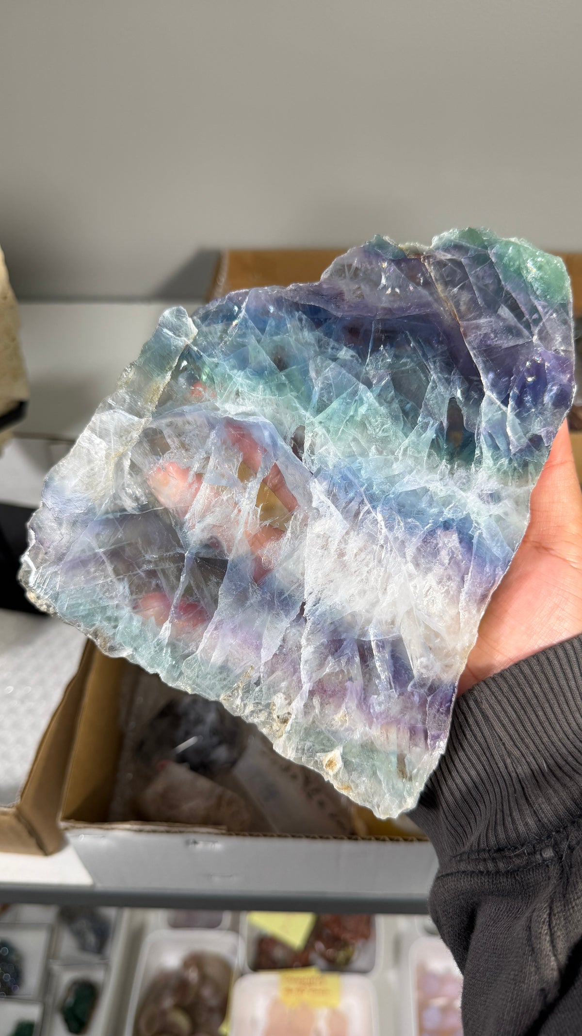Gorgeous Fluorite Slab | Opt 60