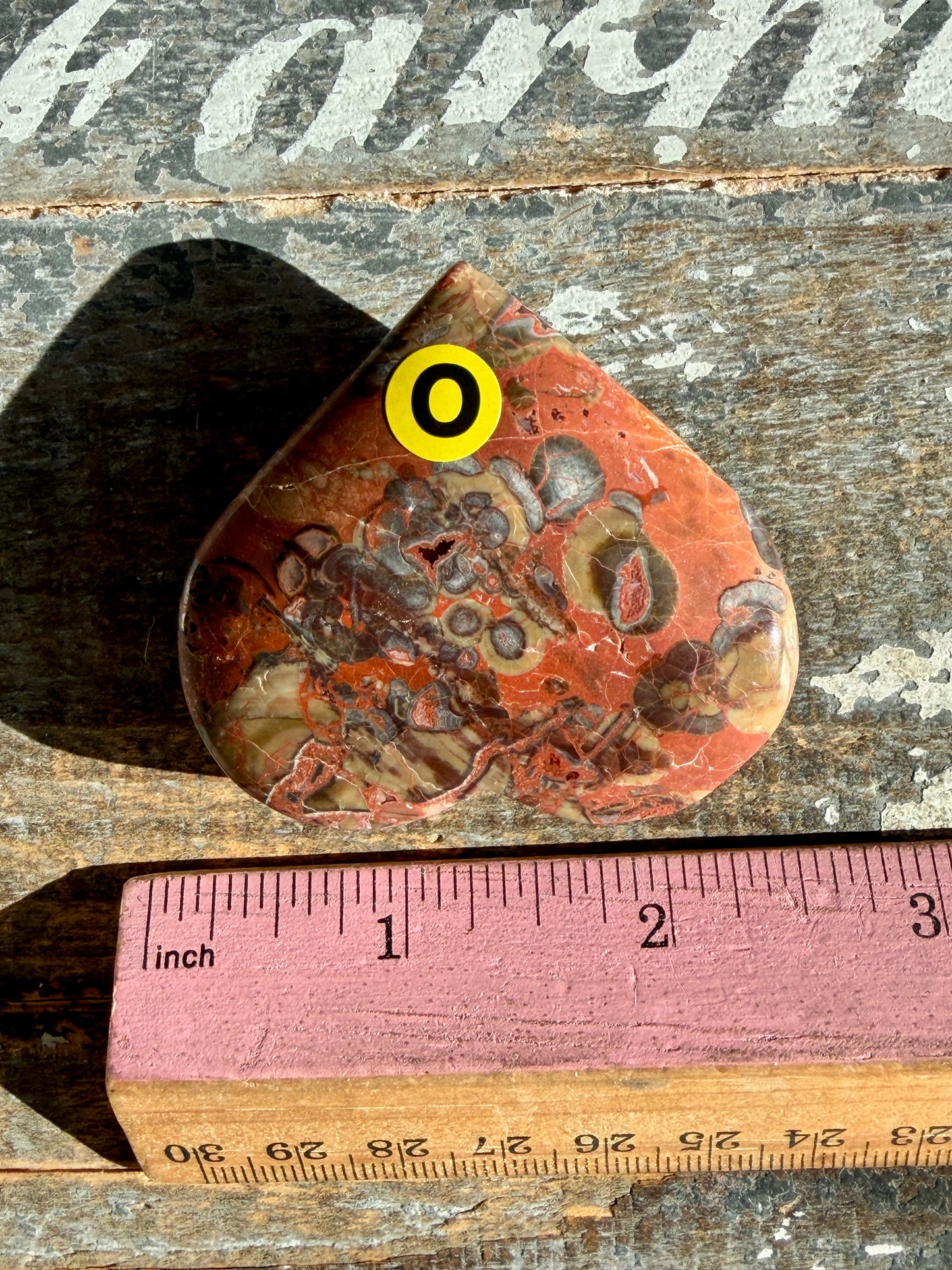 Unique Money Agate Heart | Opt O