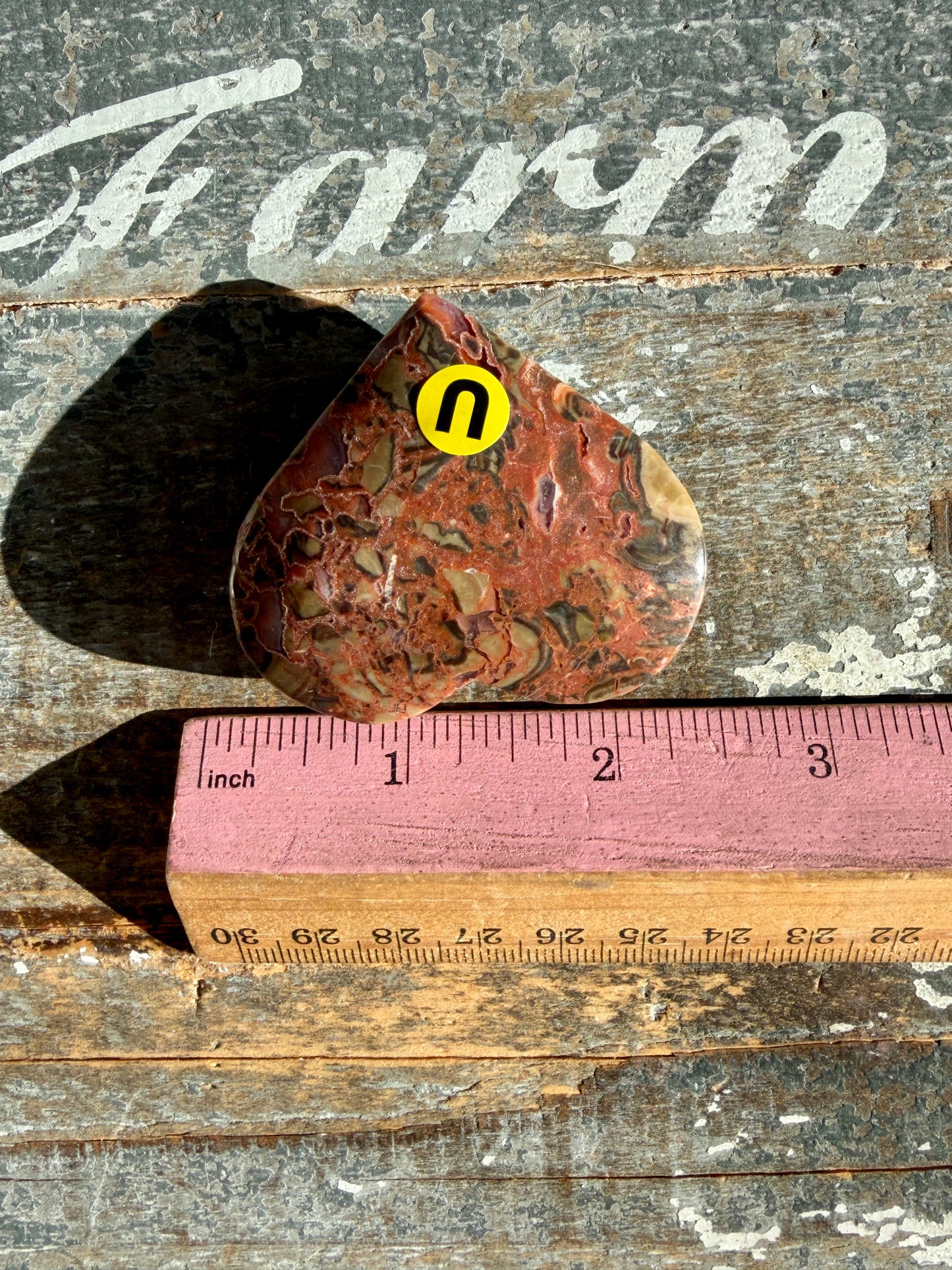 Unique Money Agate Heart | Opt U