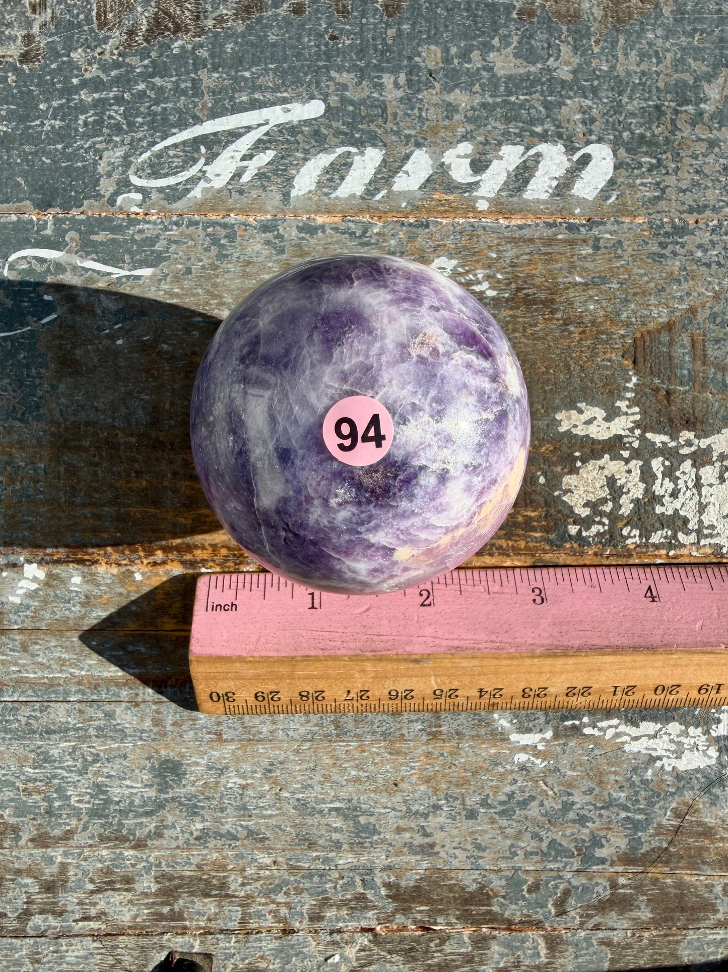 Gorgeous Lepidolite Sphere | Brazil | Opt 94