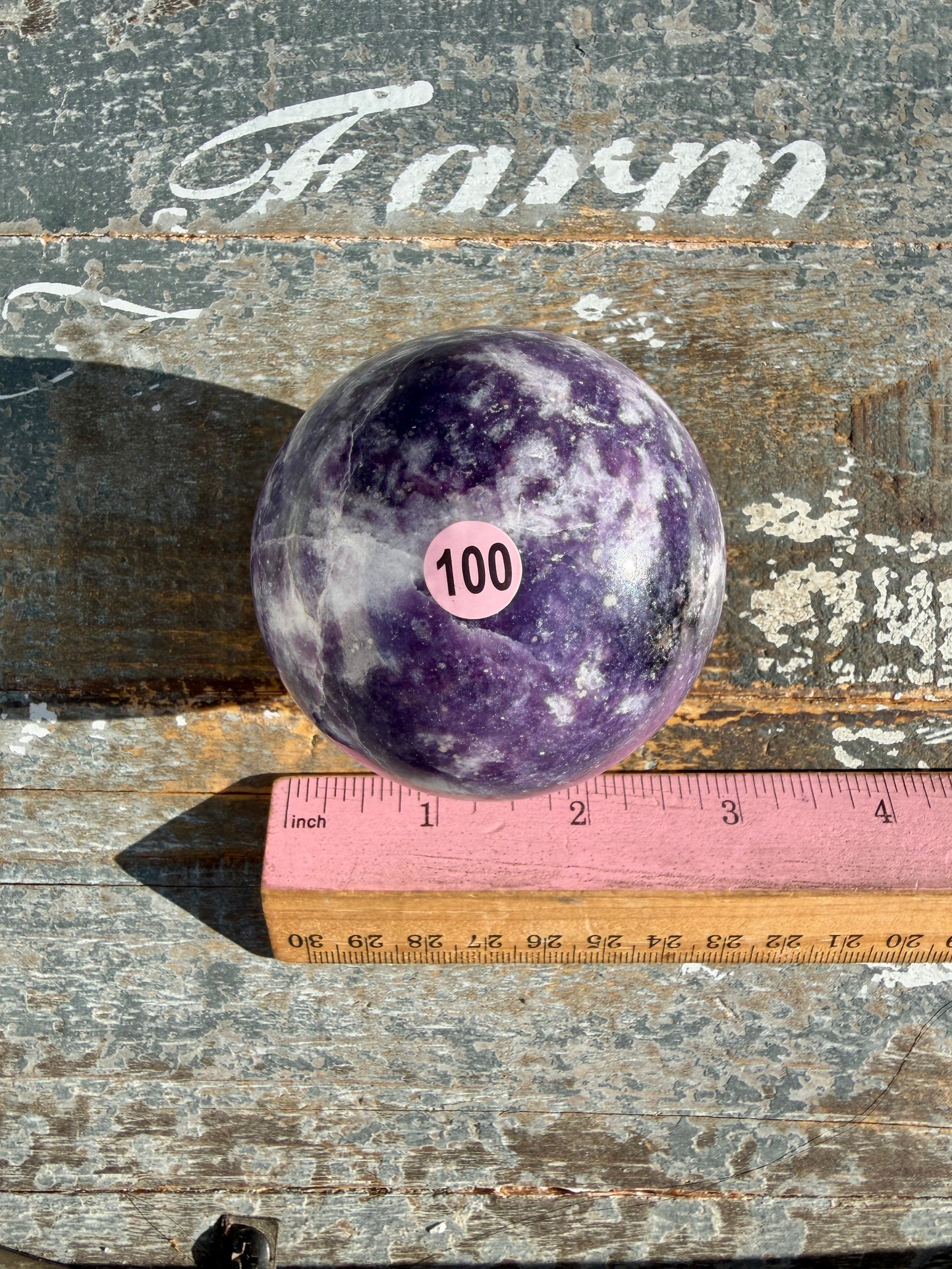 Gorgeous Lepidolite Sphere | Brazil | Opt 100