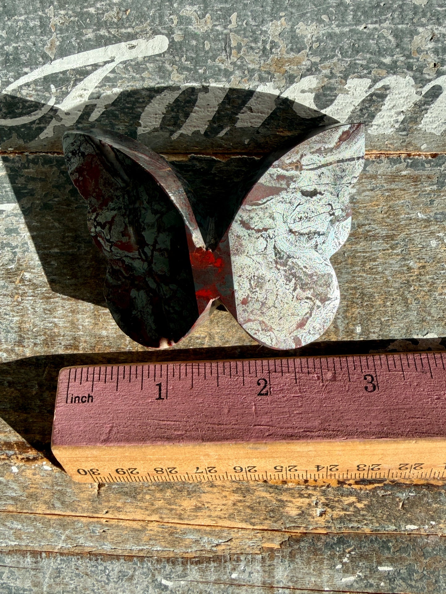 Gorgeous Jaspillite Butterfly | Opt A