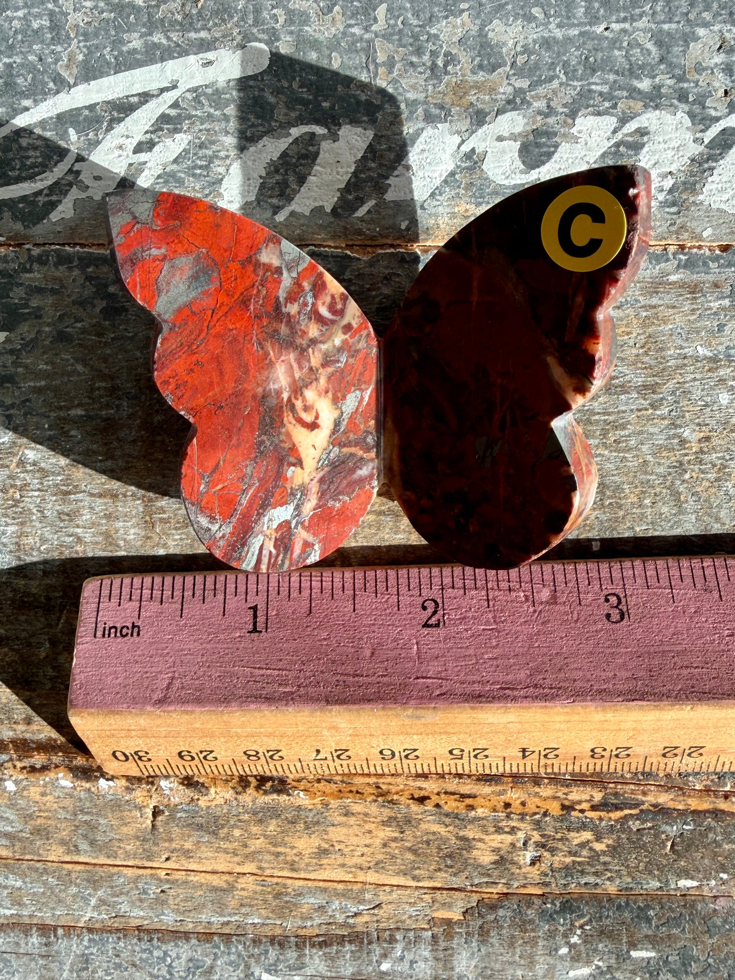 Gorgeous Jaspillite Butterfly | Opt C
