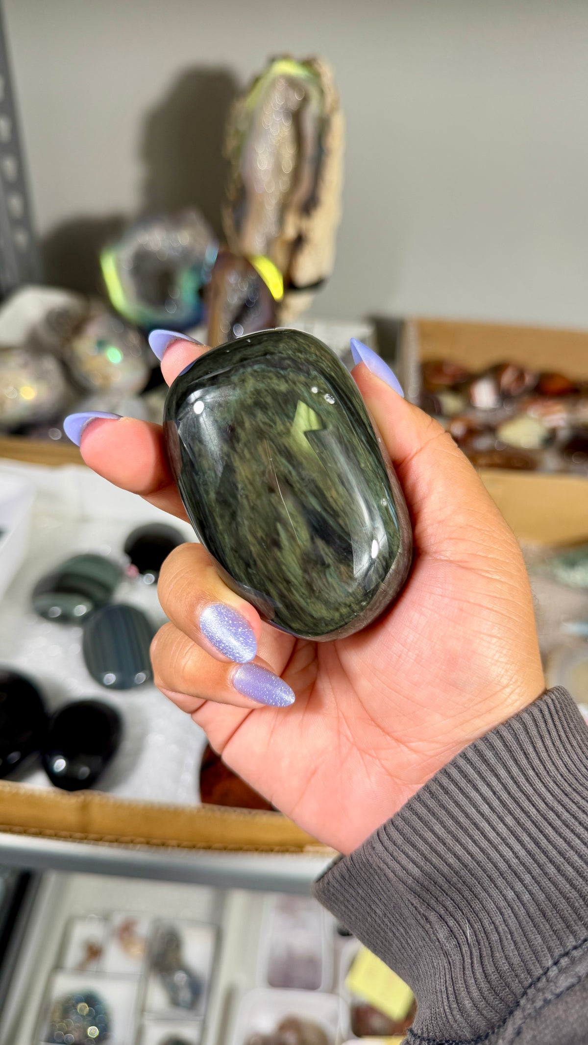 Gorgeous Velvet Obsidian Freeform | Opt 3