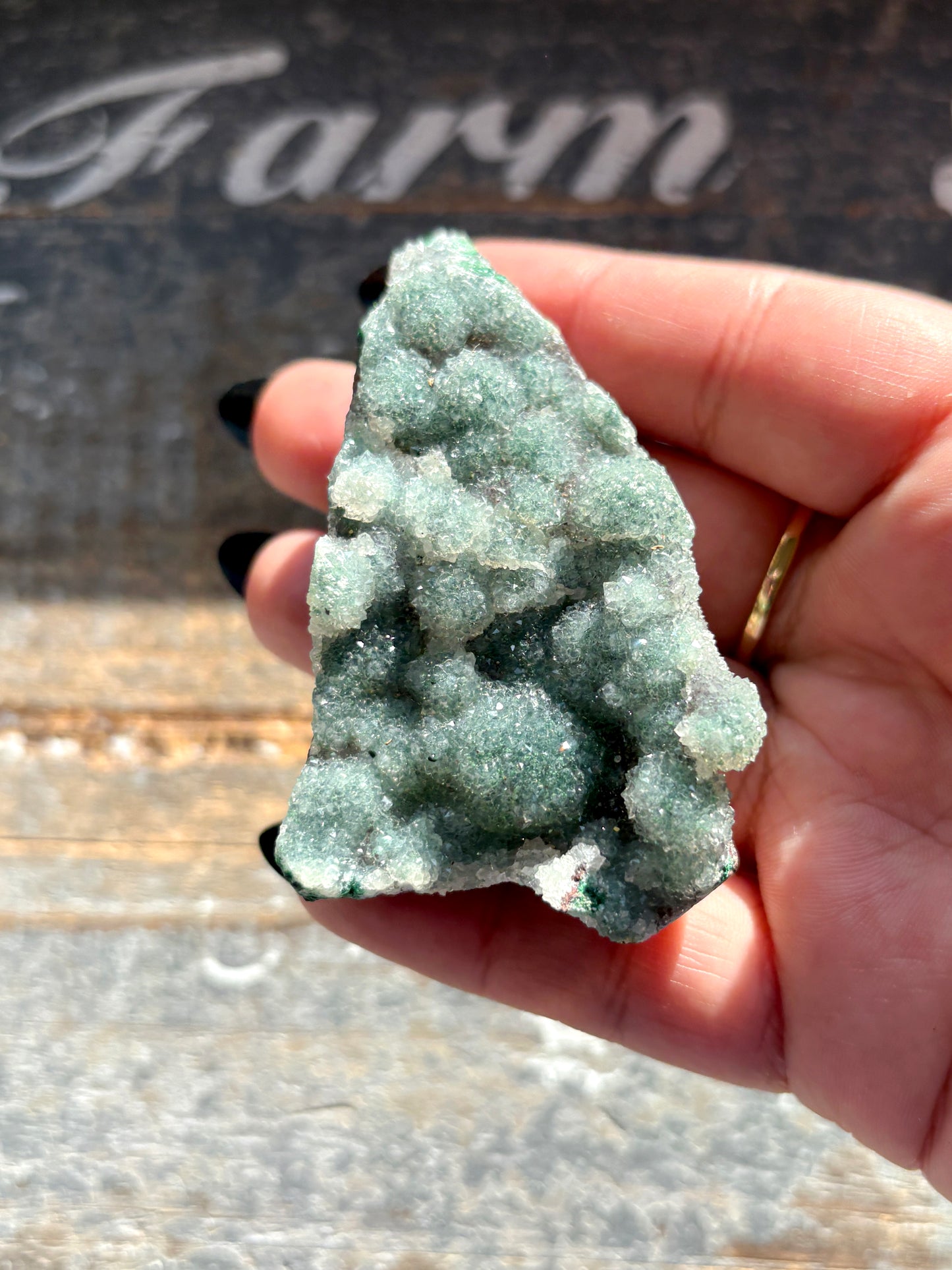 Gorgeous Druzy Malachite Specimen *Rare* from the Congo