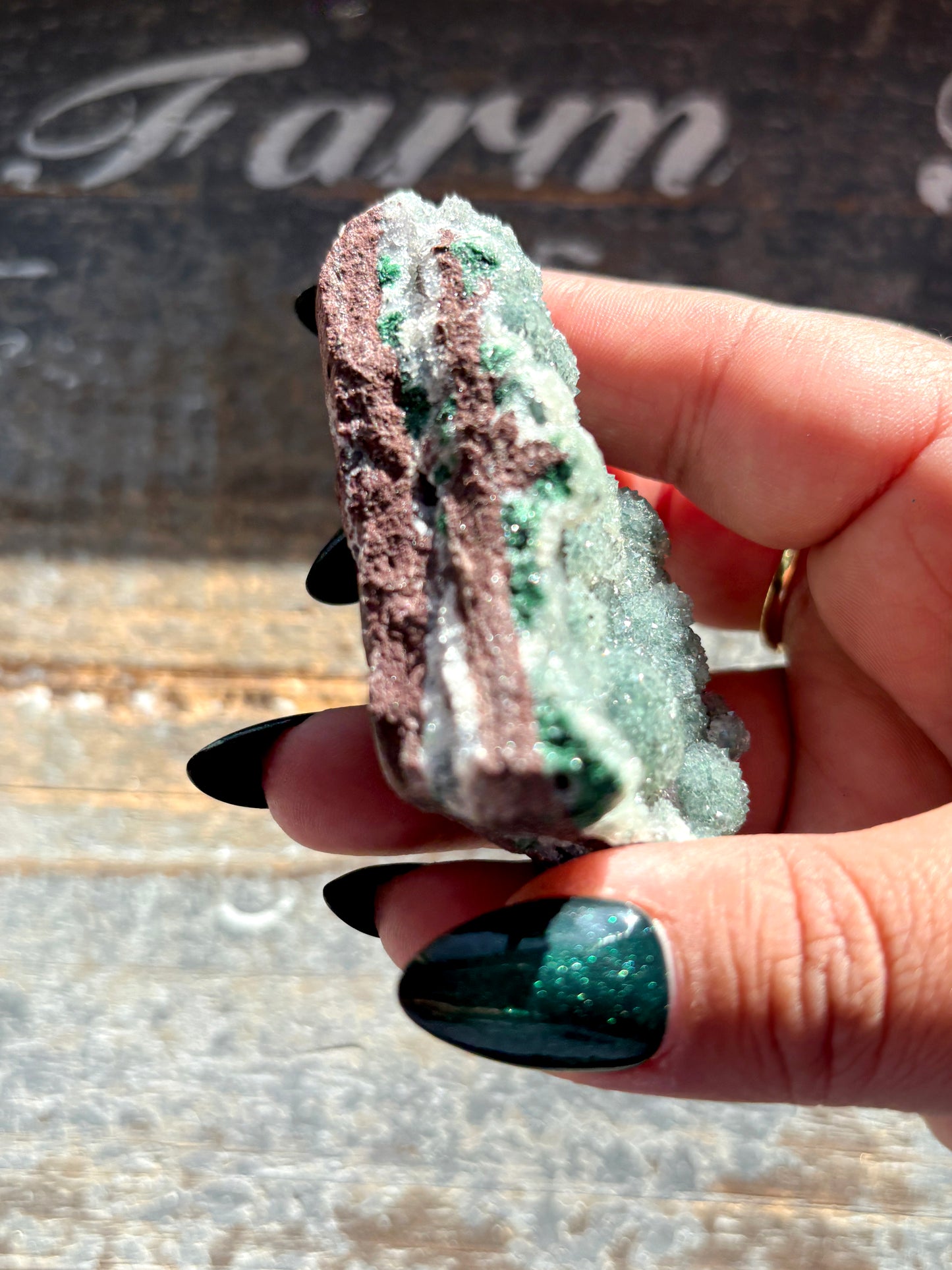 Gorgeous Druzy Malachite Specimen *Rare* from the Congo