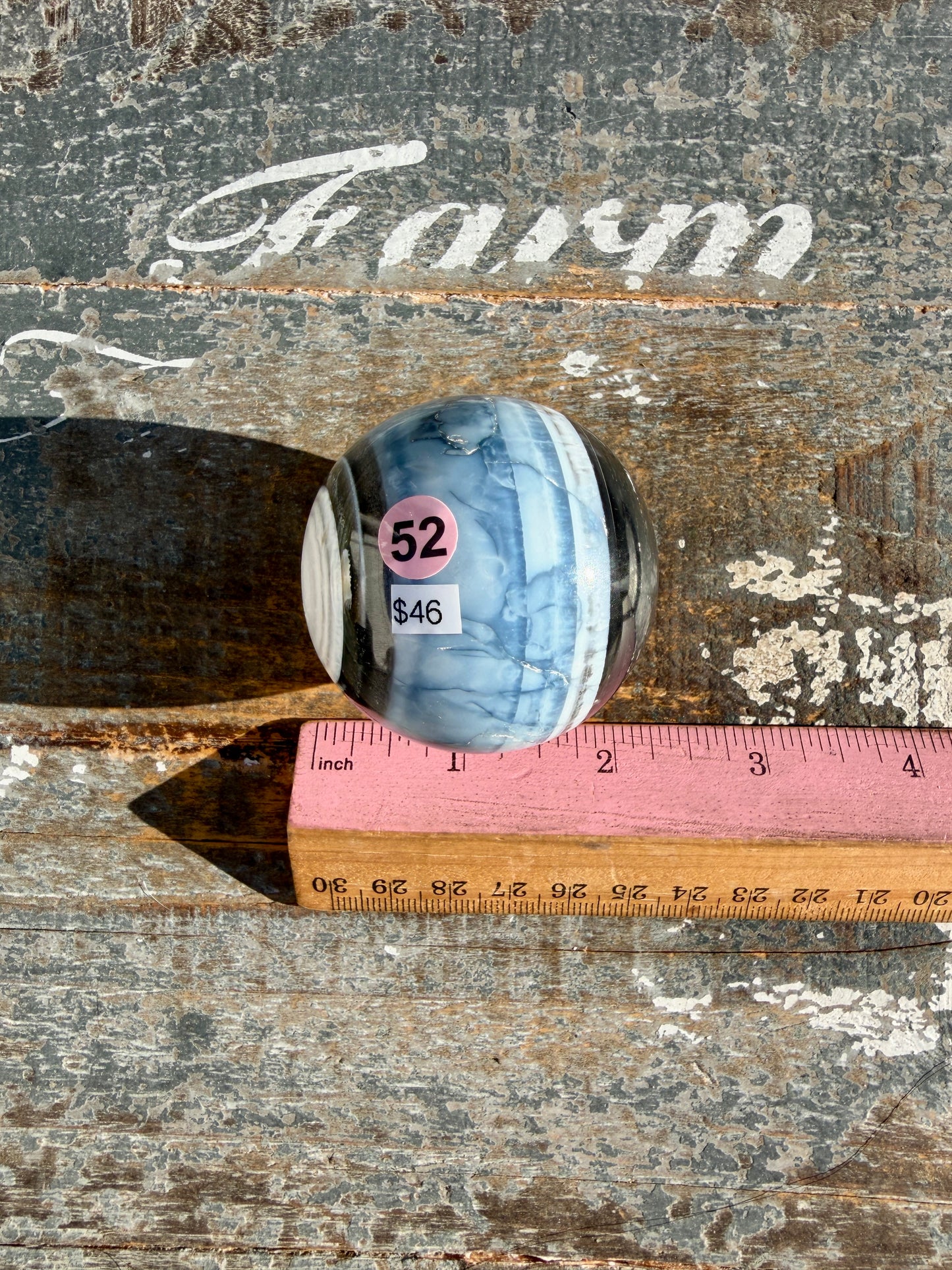 Gorgeous Blue Opal Sphere | India | Opt 52