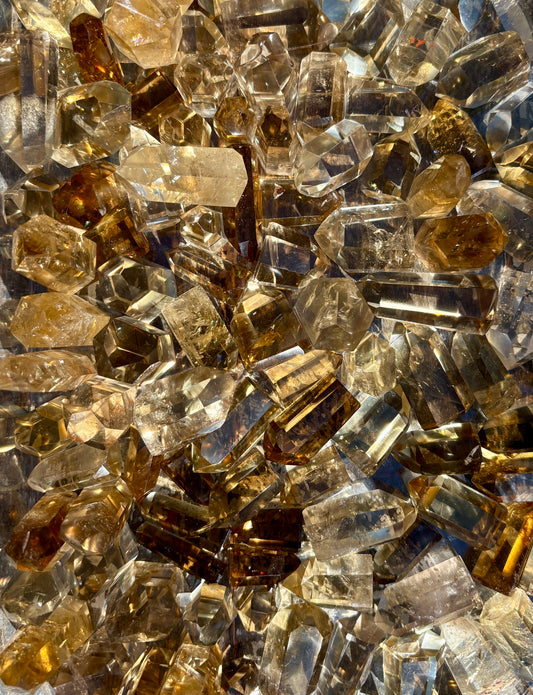 Gorgeous Mini Citrine Tower, Natural & Authentic from Brazil