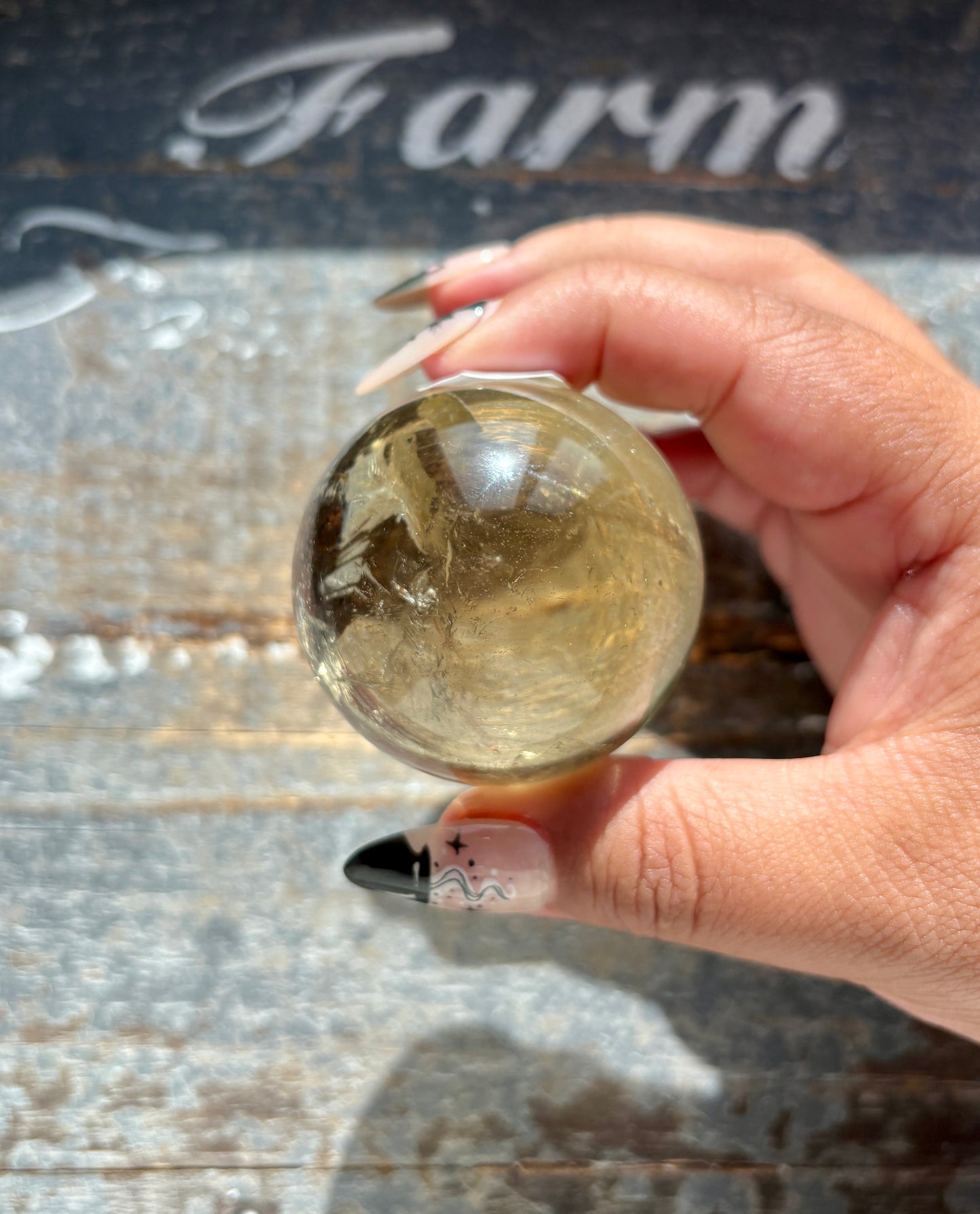 Gorgeous Authentic Natural Citrine Sphere from Brazil