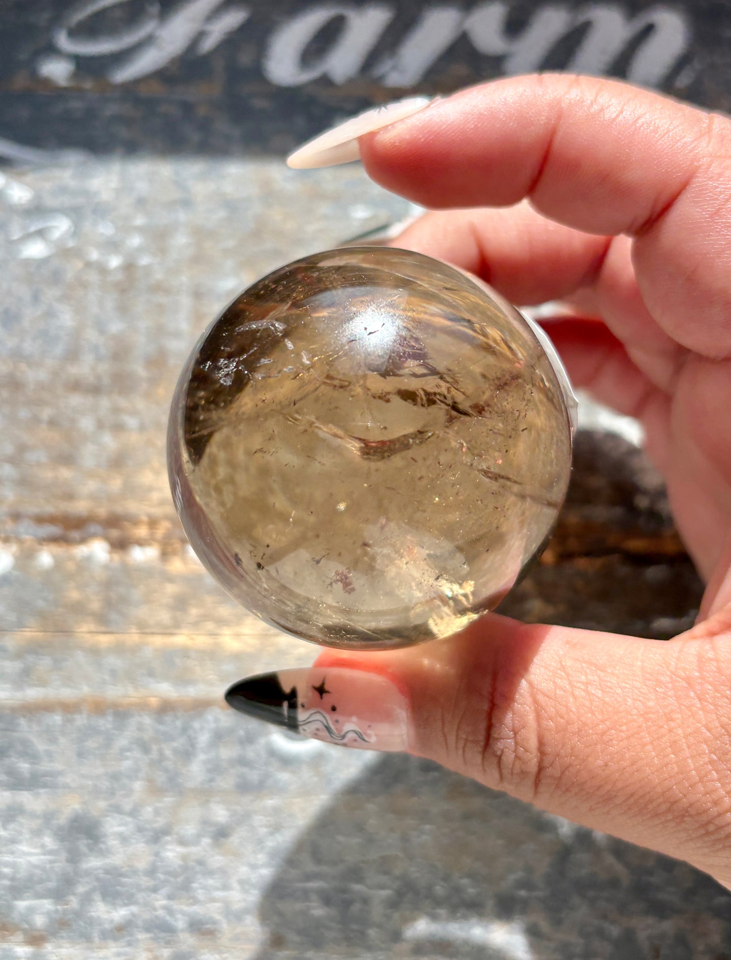 Gorgeous Authentic Natural Citrine Sphere from Brazil