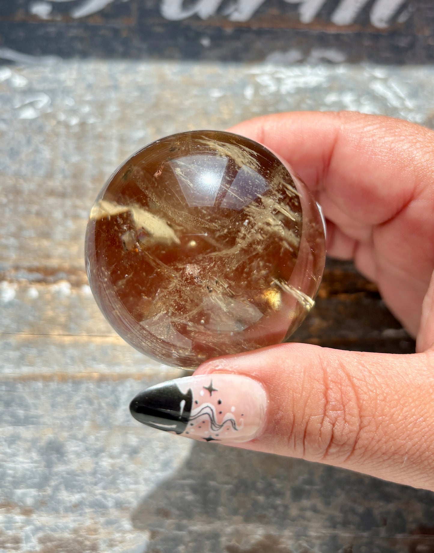 Gorgeous Authentic Natural Citrine Sphere from Brazil