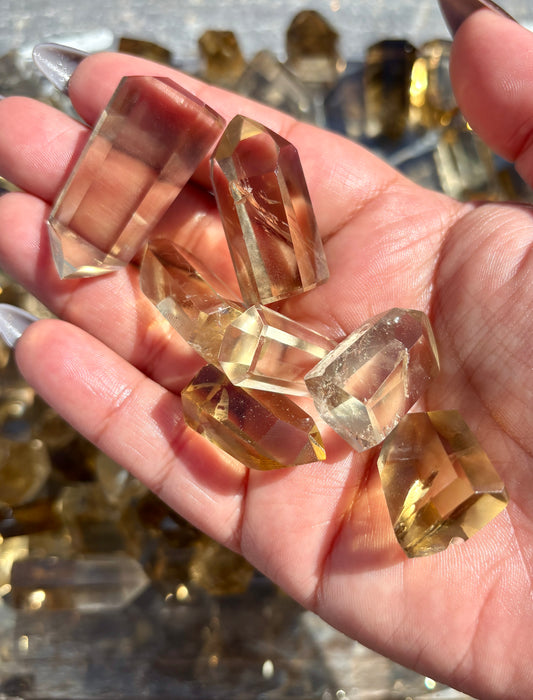 Gorgeous Mini Citrine Tower, Natural & Authentic from Brazil