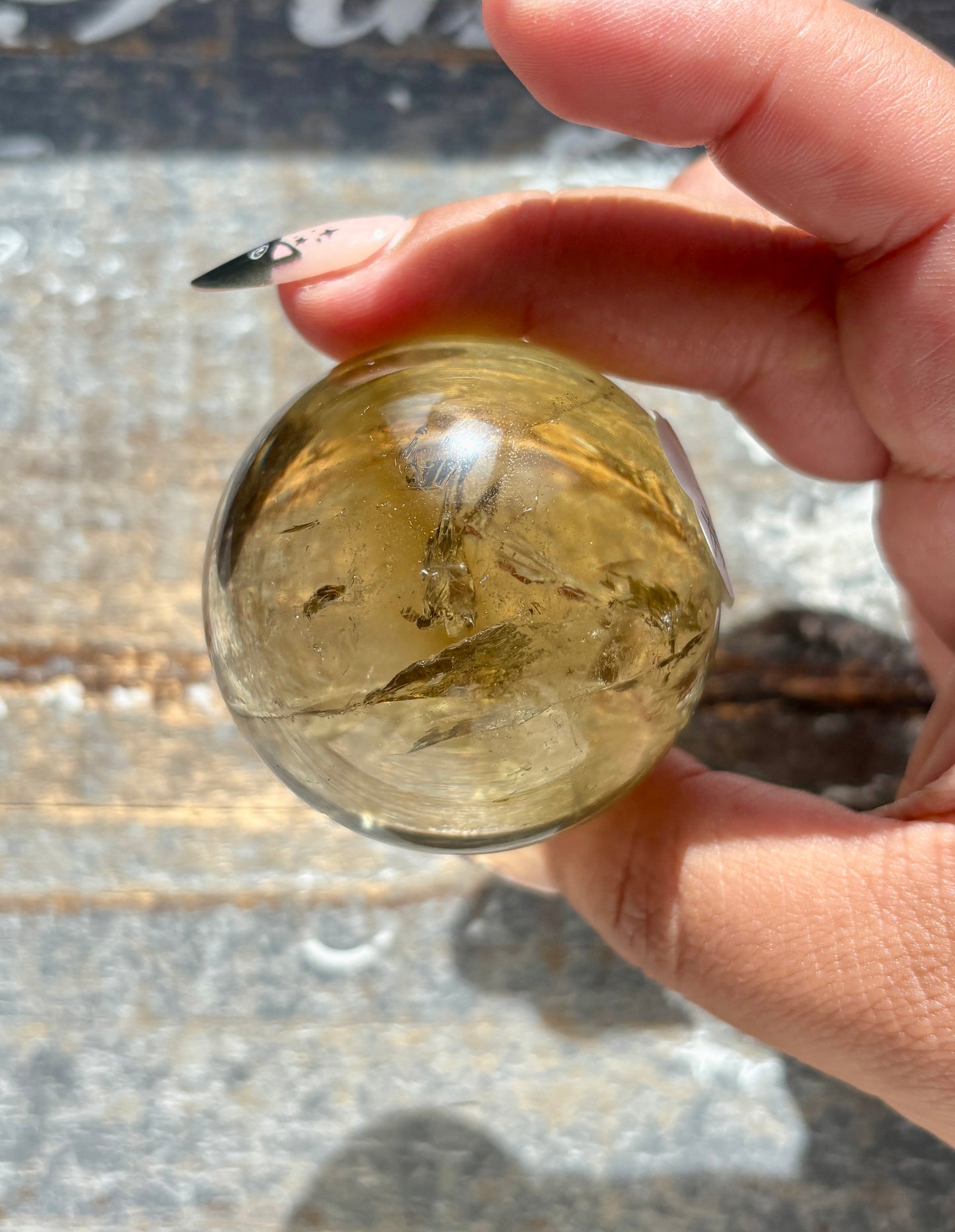 Gorgeous Authentic Natural Citrine Sphere from Brazil